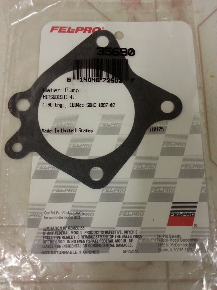 NEW SEALED Fel-Pro Water Pump Gasket - Part Number 35690