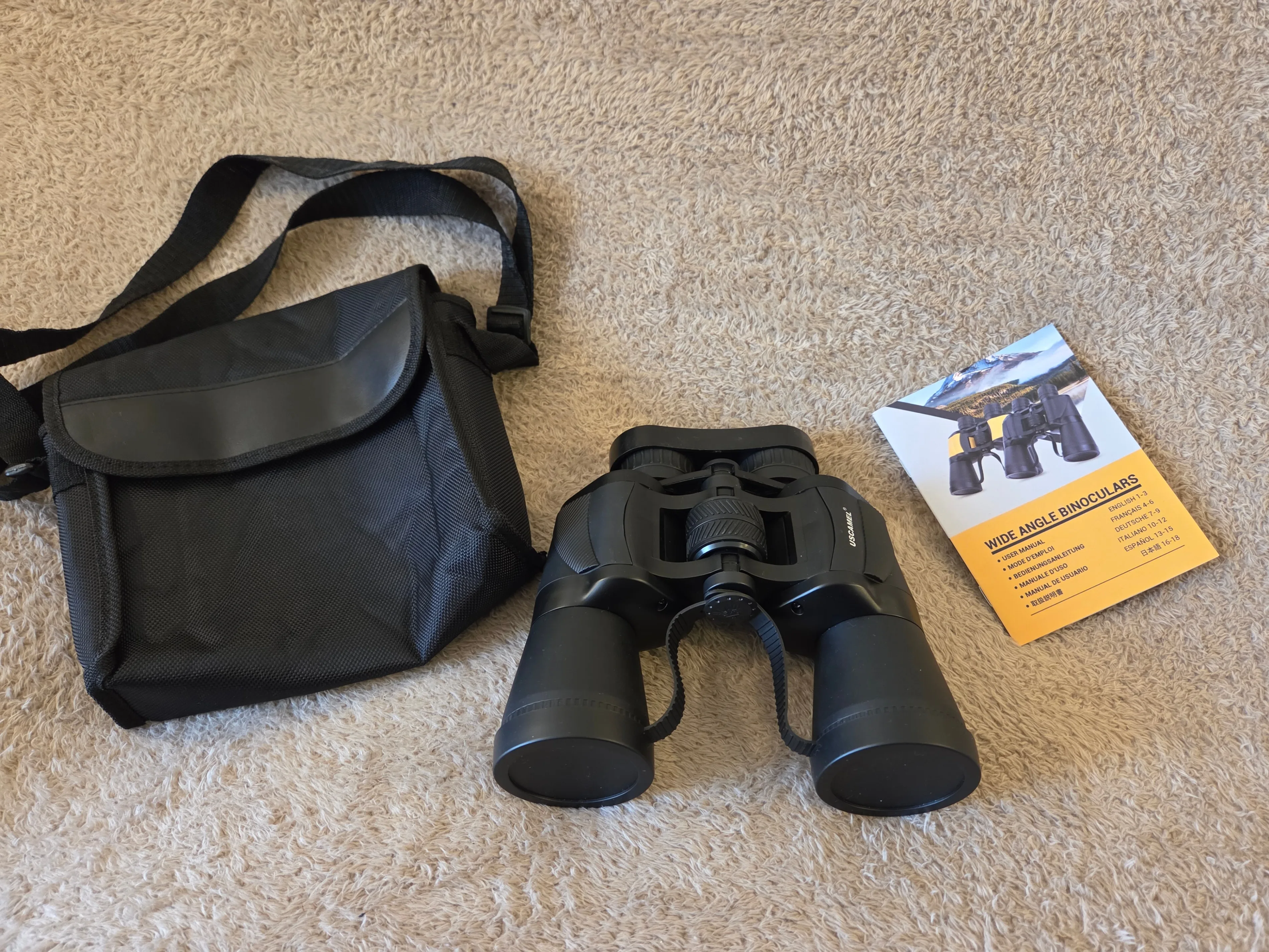 USCAMEL 20x50 Binoculars – BAK4, FMC, Waterproof image indicator(8)