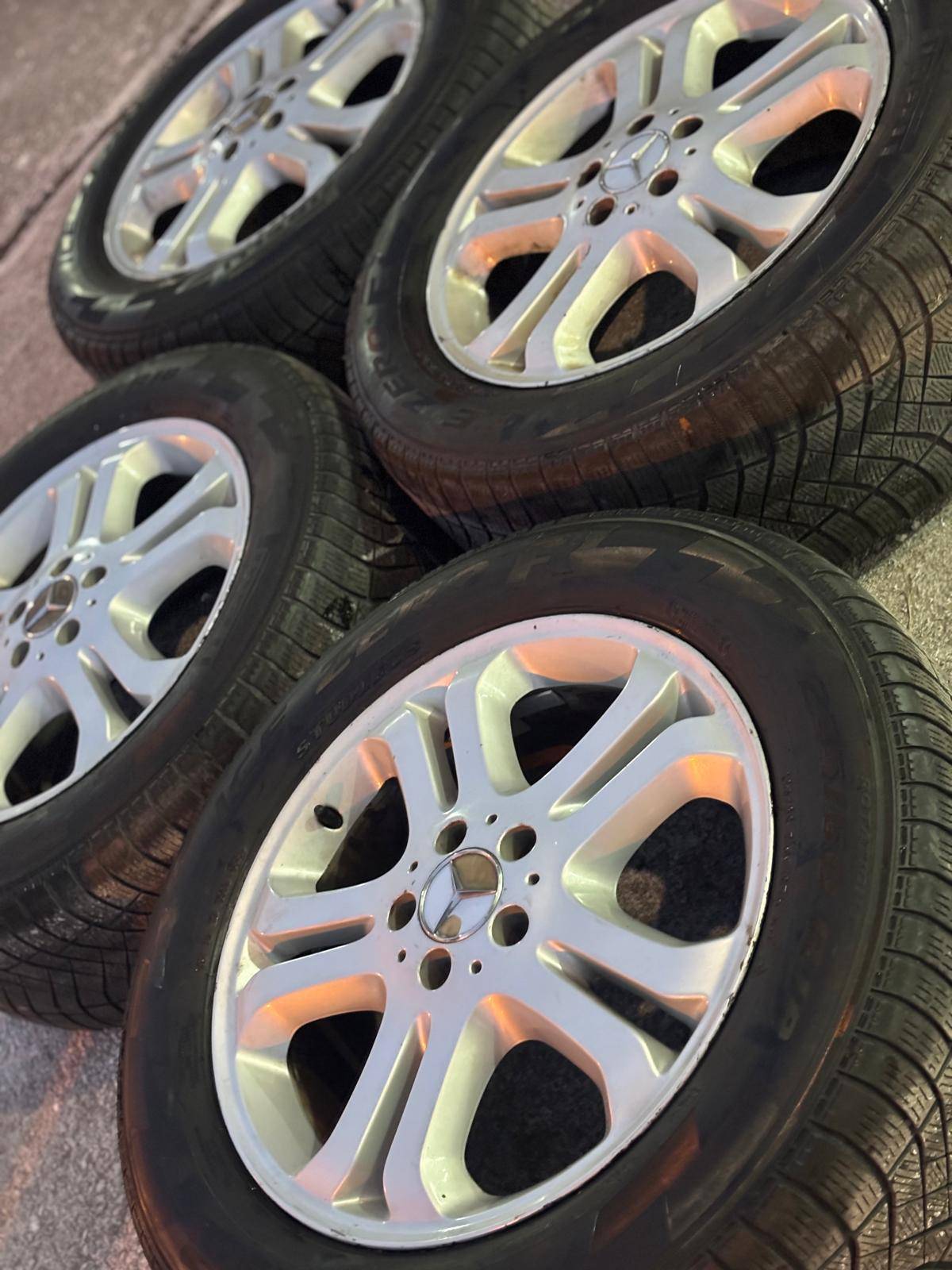 18"Mercedes rims(5x112)+Pirelli snows-Merc GLB/ML/ RL/ GLE/ GL - photo 4