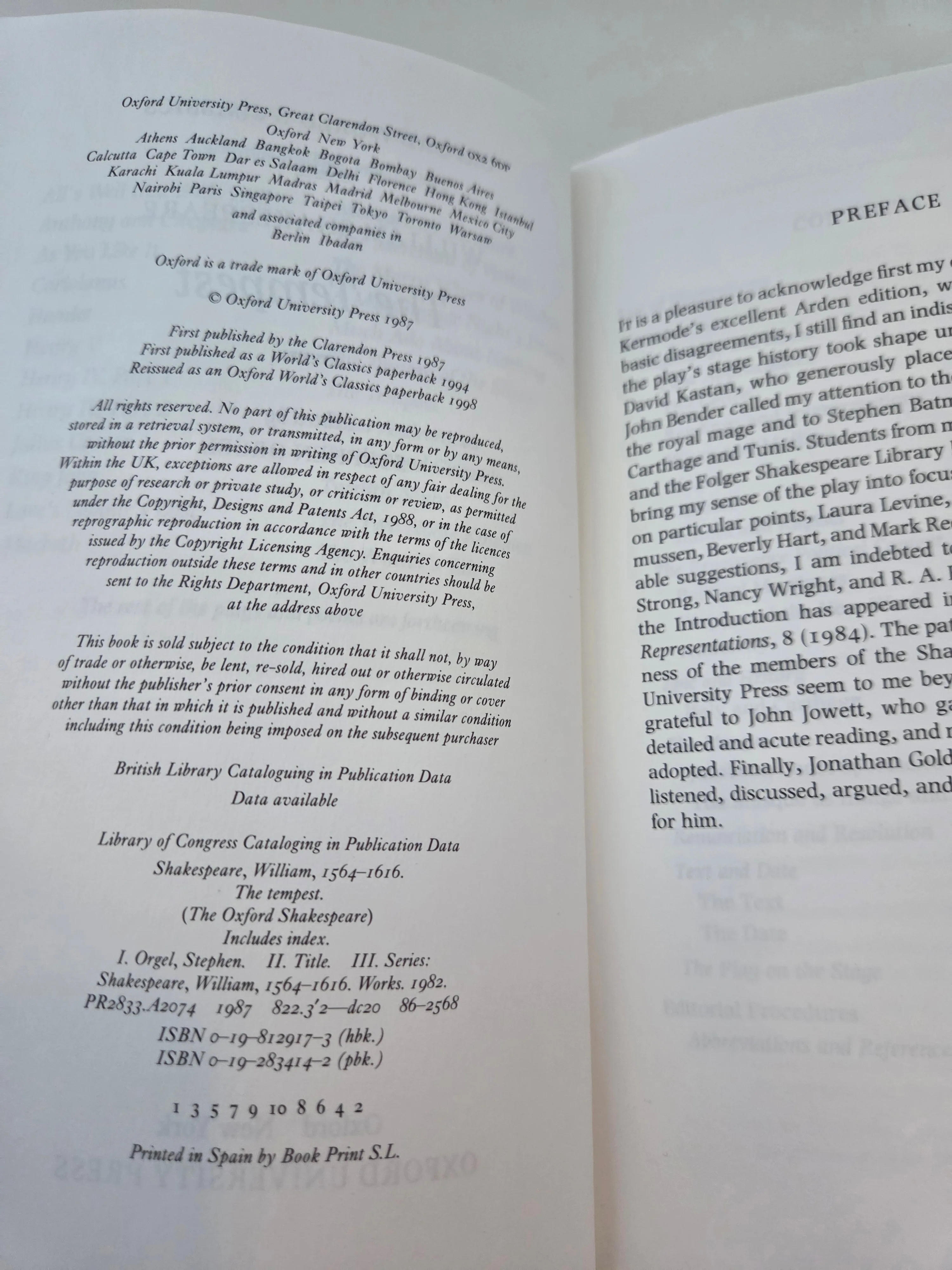 The Tempest – Oxford Shakespeare, ed. Stephen Orgel image indicator(3)