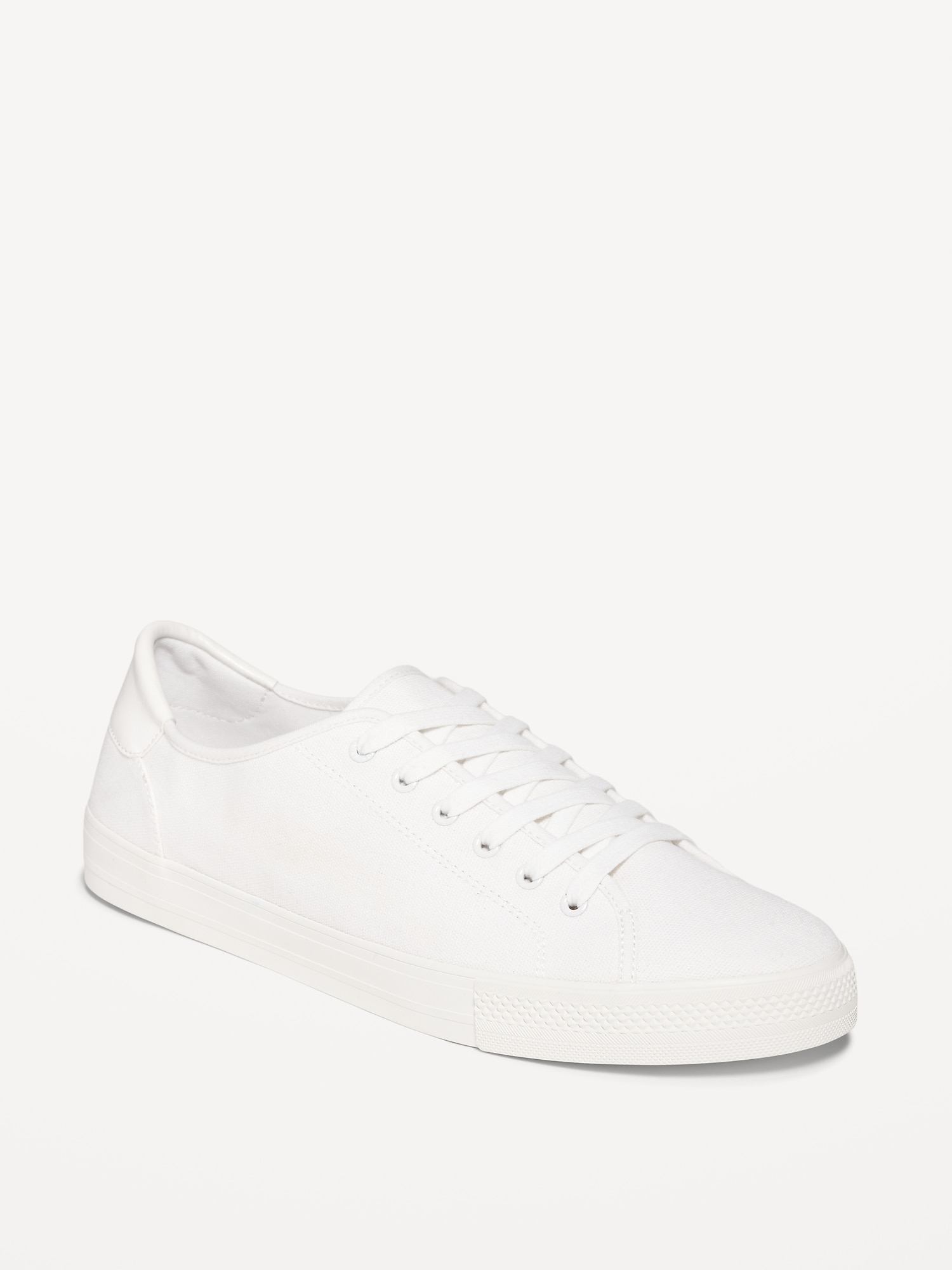 Old Navy Canvas Lace-Up Sneakers - photo 2