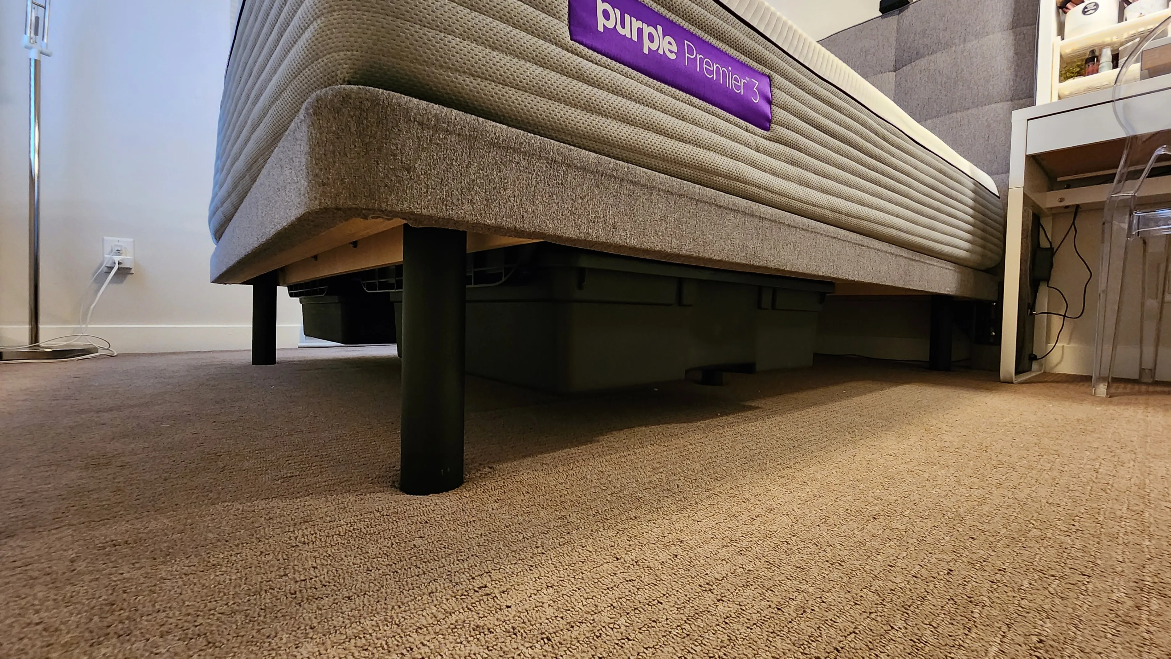 Queen Bed Set – Purple Premier 3 + Platform Base + Headboard image indicator(5)