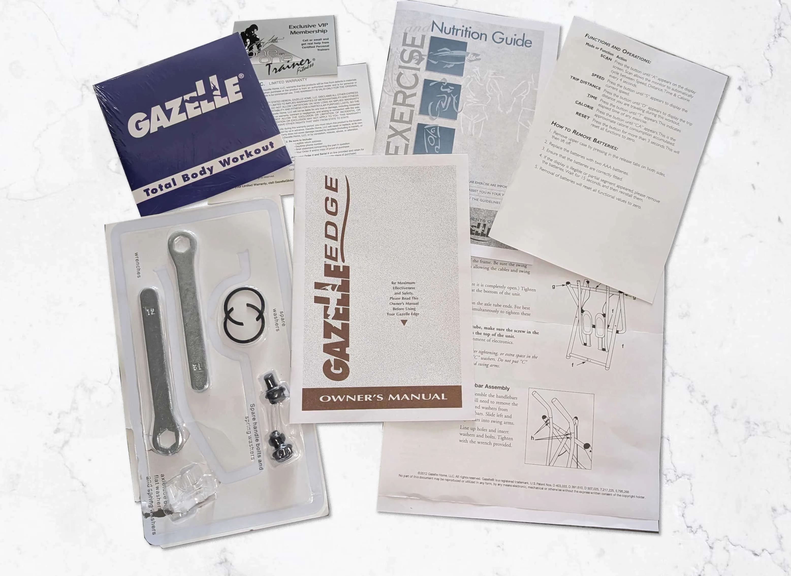 Tony Little's Gazelle Edge Glider - Assembled But NOT Used image indicator(4)