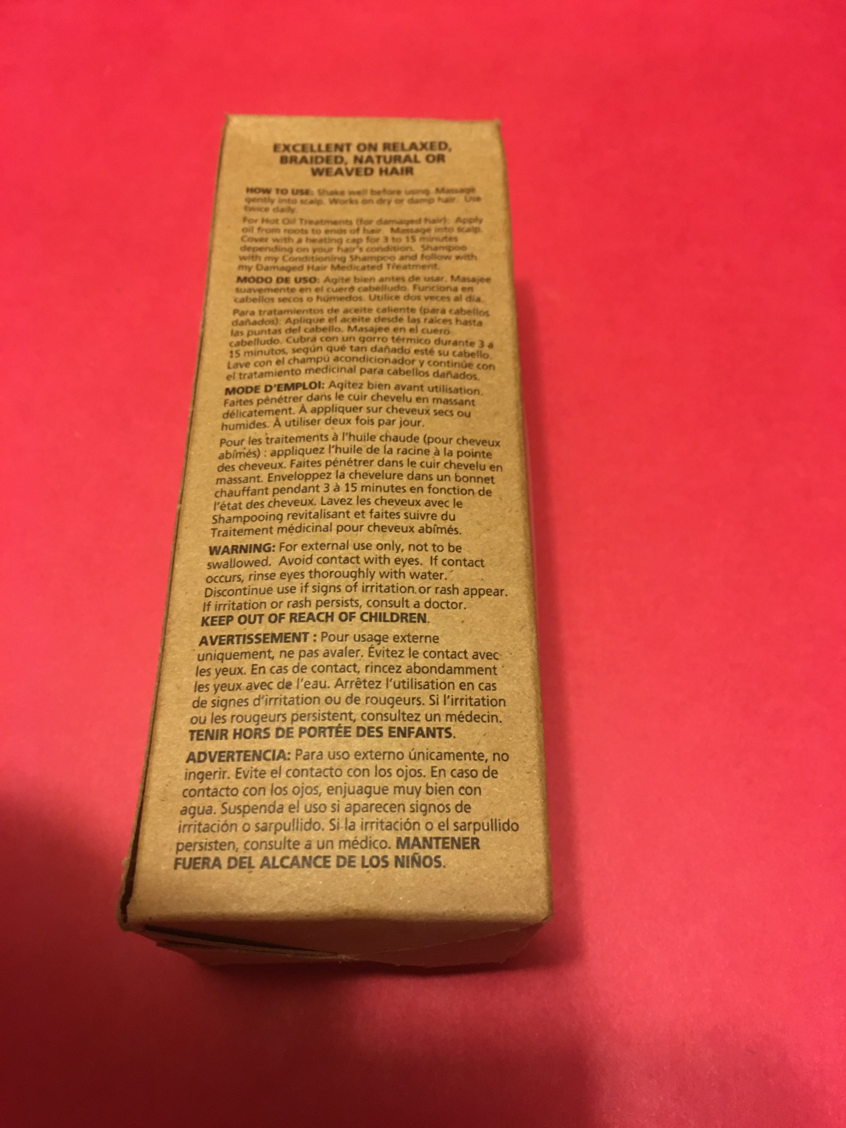 Dr. Miracle's Daily Moisturizing Gro Oil - New Scent! - photo 3