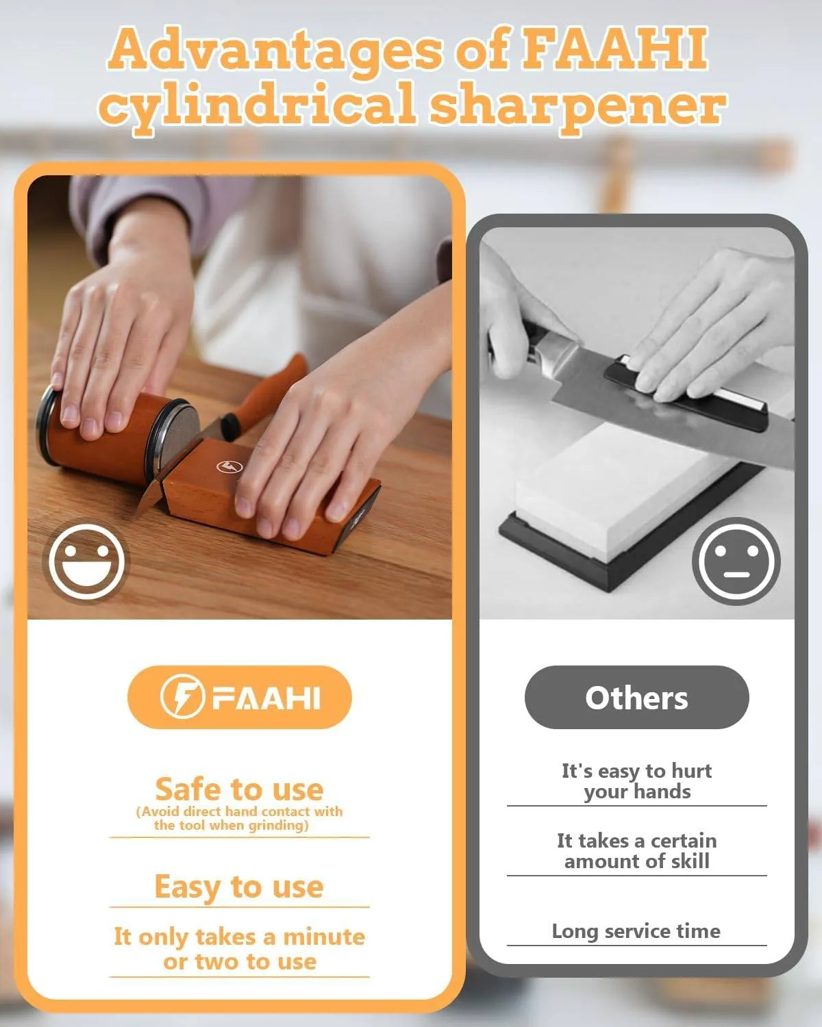 Faahi Rolling Knife Sharpener Kit image indicator(4)