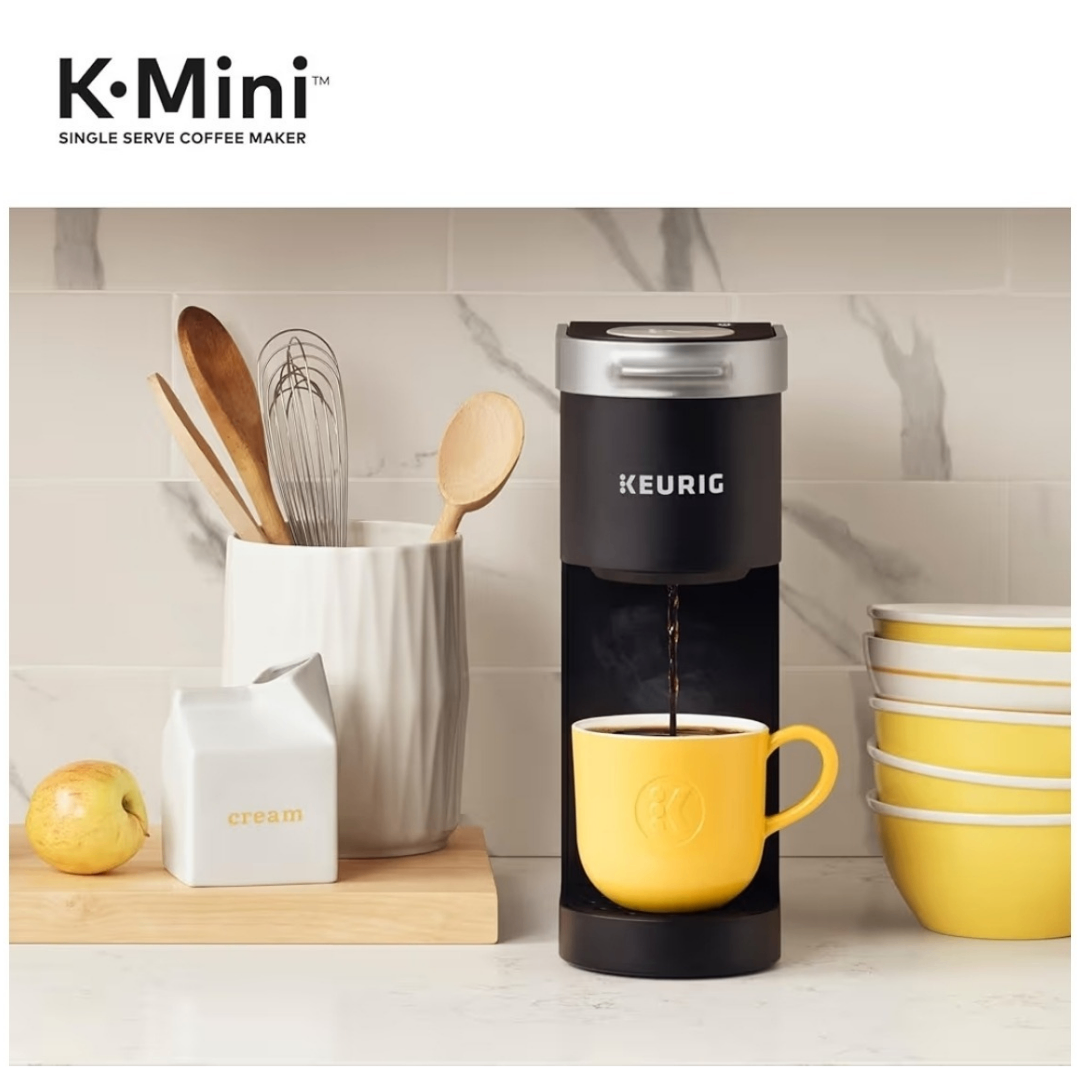 Keurig K-Mini Single Serve Coffee Maker, 6 to 12oz, Black
