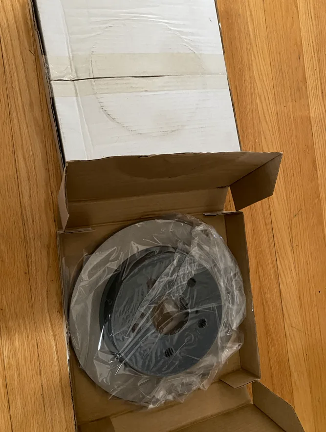 One set of brake Rotor and pad fit to Toyota C-HR image indicator(3)