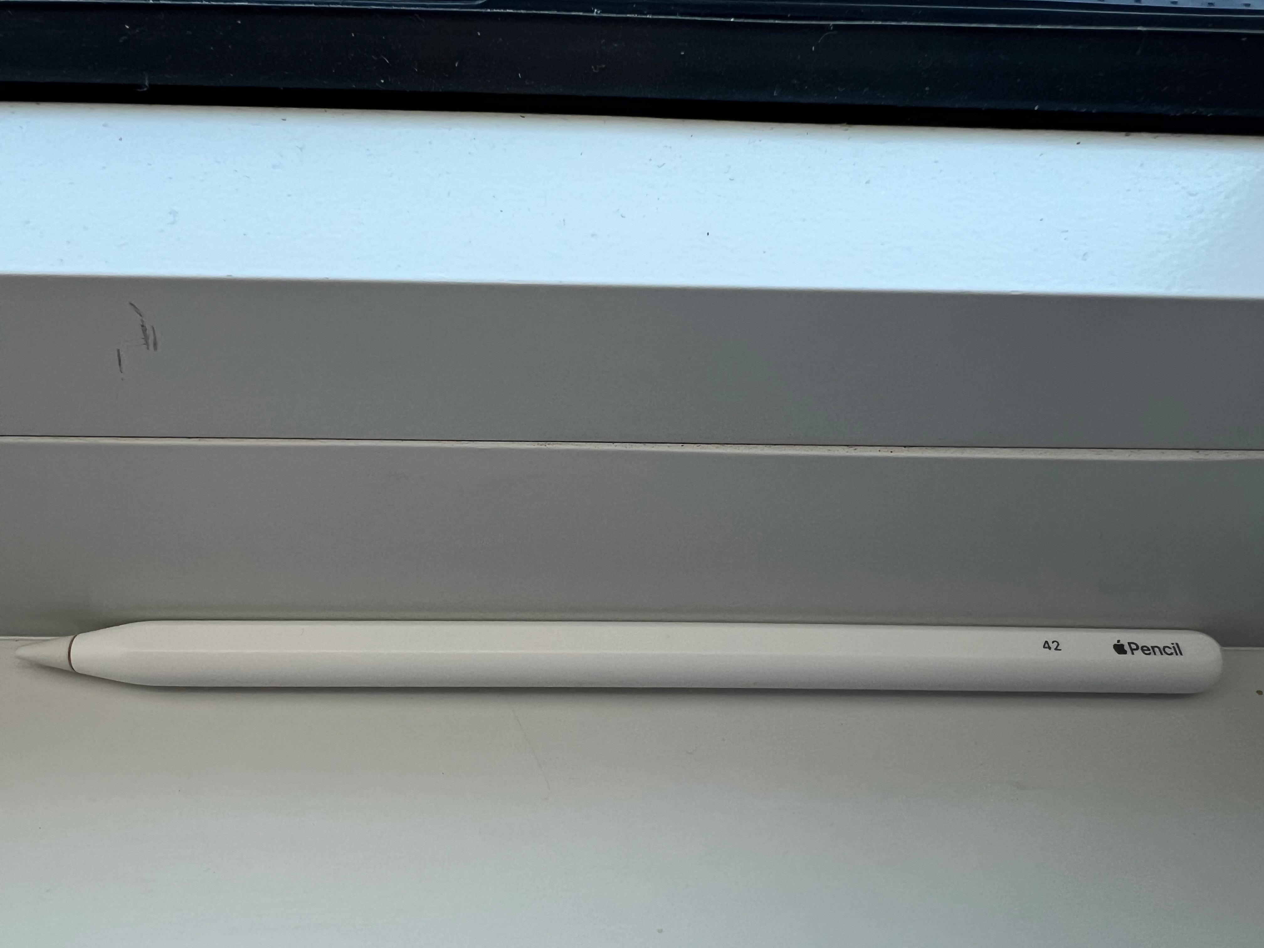 Apple Pencil (2nd Generation) - w/Engraving "42" - iPad Stylus