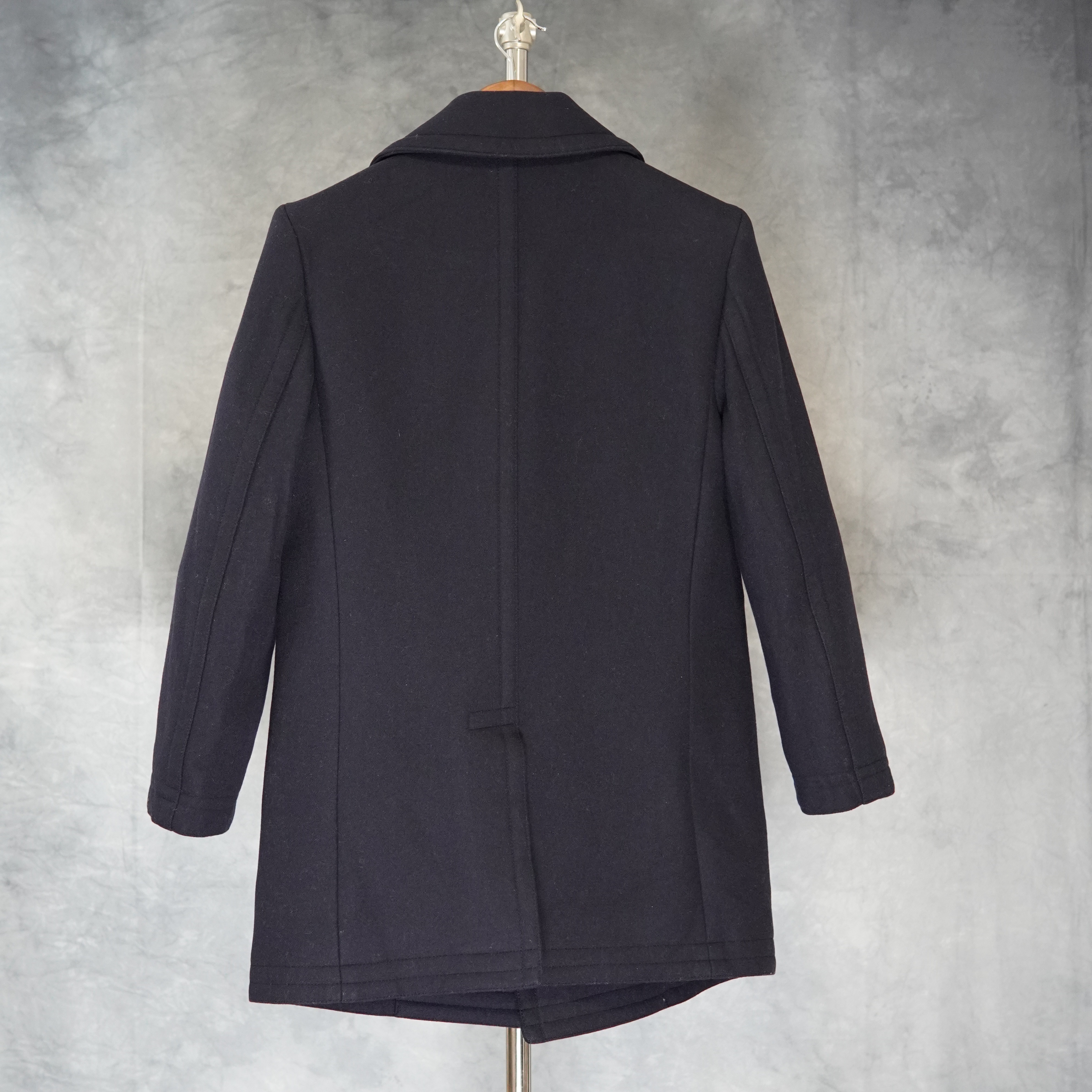 Club Monaco Men’s Wool Peacoat – Navy – Double-Breasted - photo 3