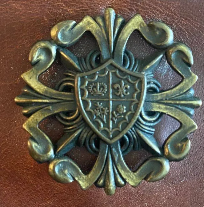 Custom Vintage Brown Leather Sporran Hip Purse image indicator(5)