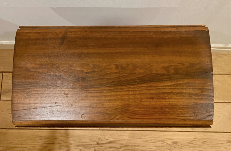 Antique Pennsylvania Country Drop Leaf Wooden Accent Side Table - photo 5