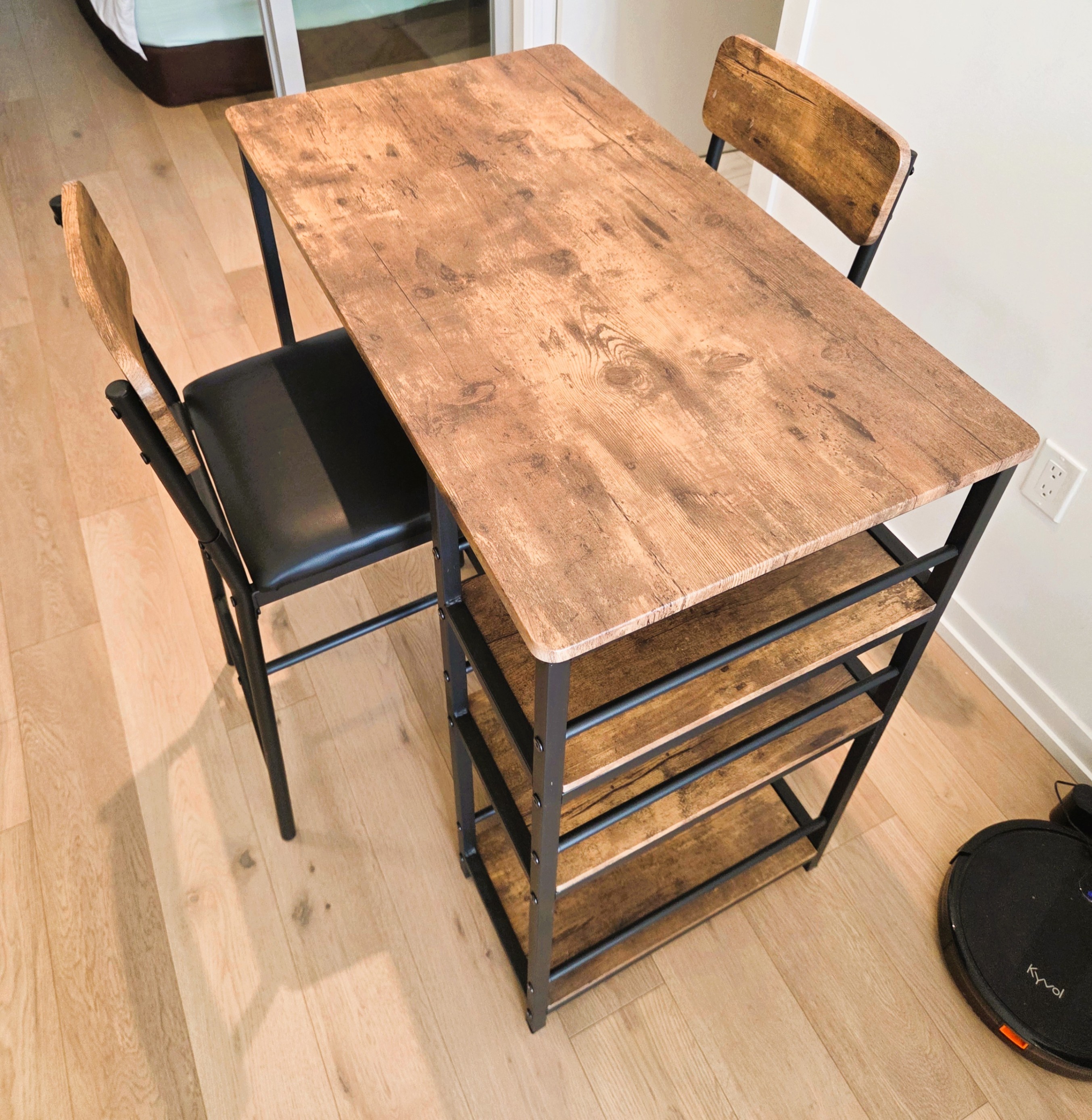 Wayfair high dining set for 2 (table and chairs/stools) - photo 3