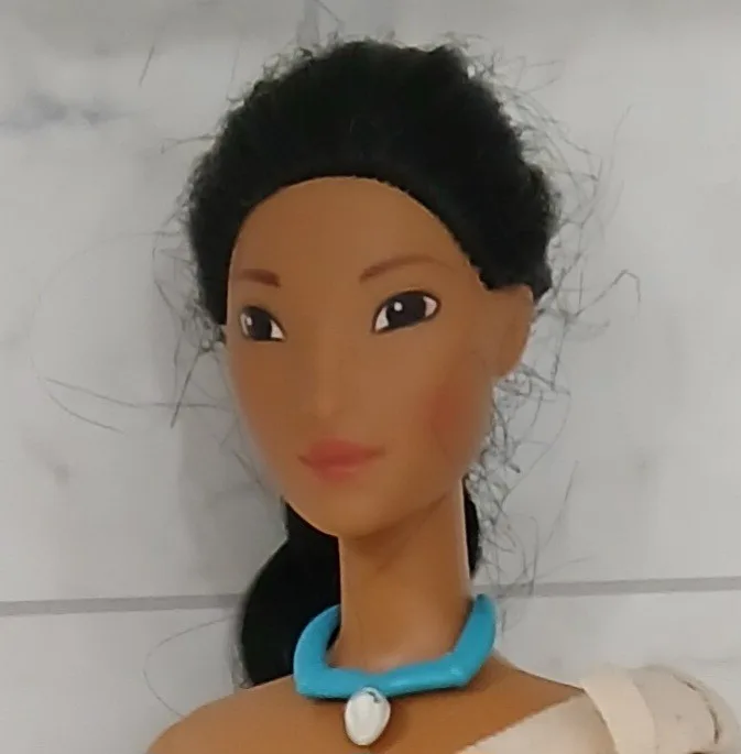 Disney Dolls with Original Outfits,12in.Good Condition, Both for image indicator(3)