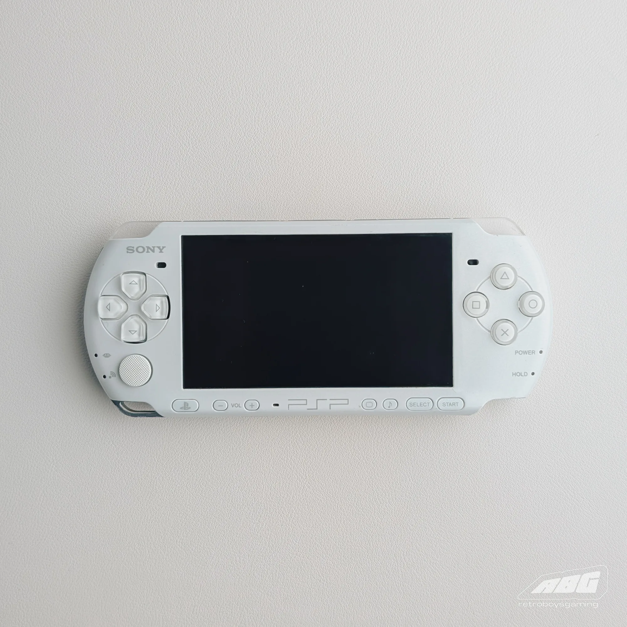 Sony PlayStation Portable PSP-3000 (White, Modded)