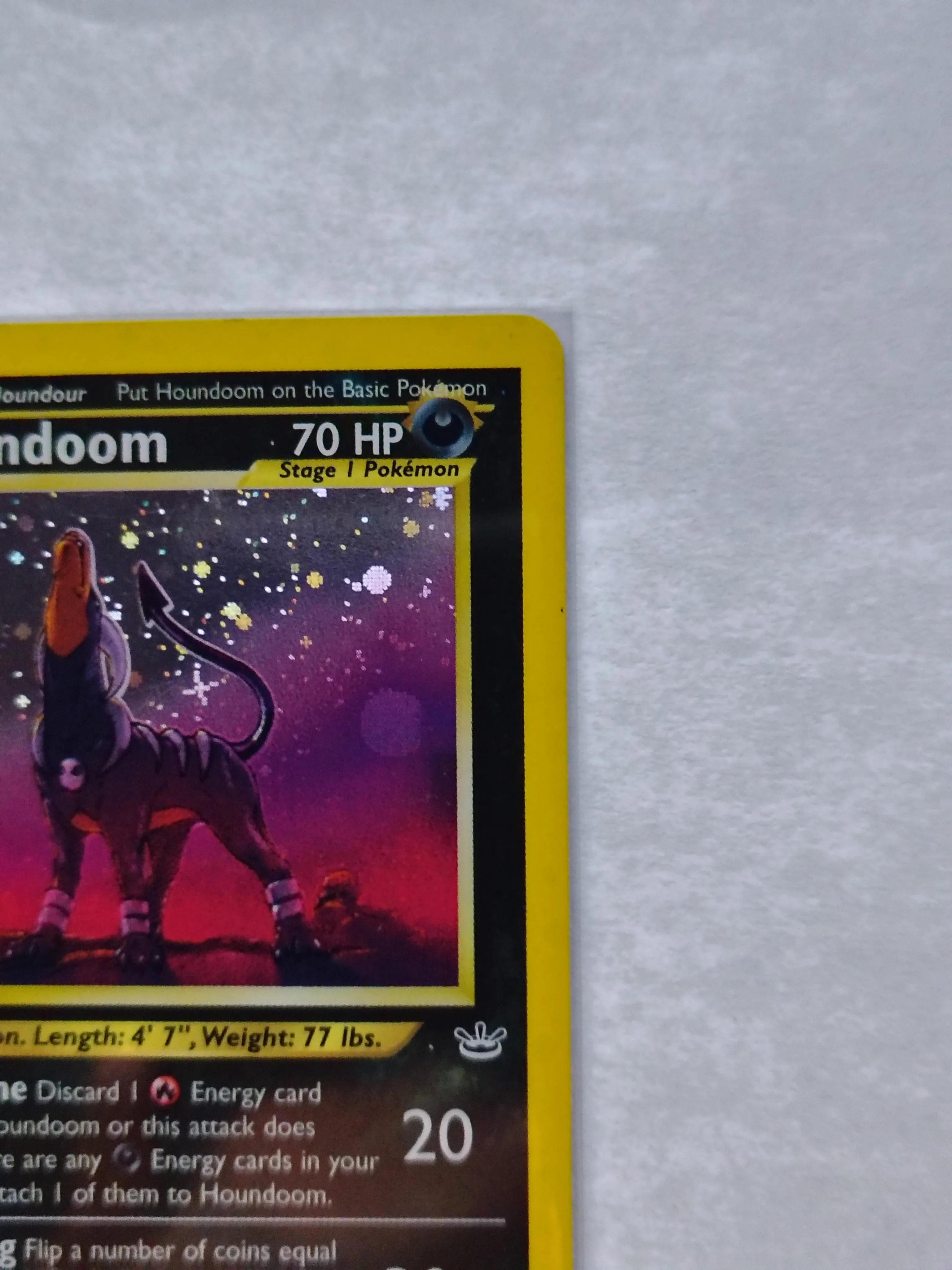 Houndoom - Pokemon Card Holo - Neo Revelation image indicator(4)