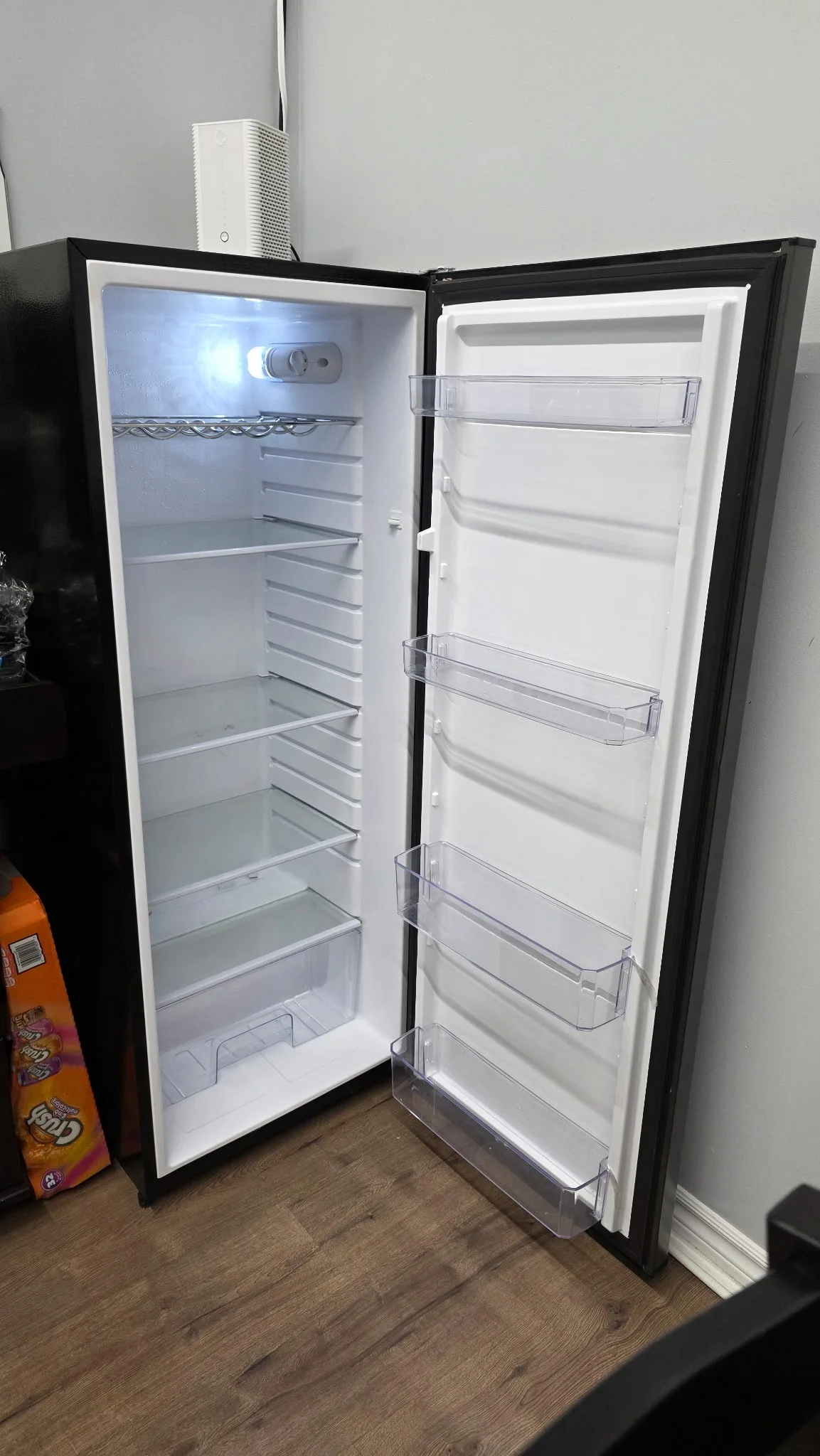 Marathon 22” Black Steel Refrigerator - image indicator(3)