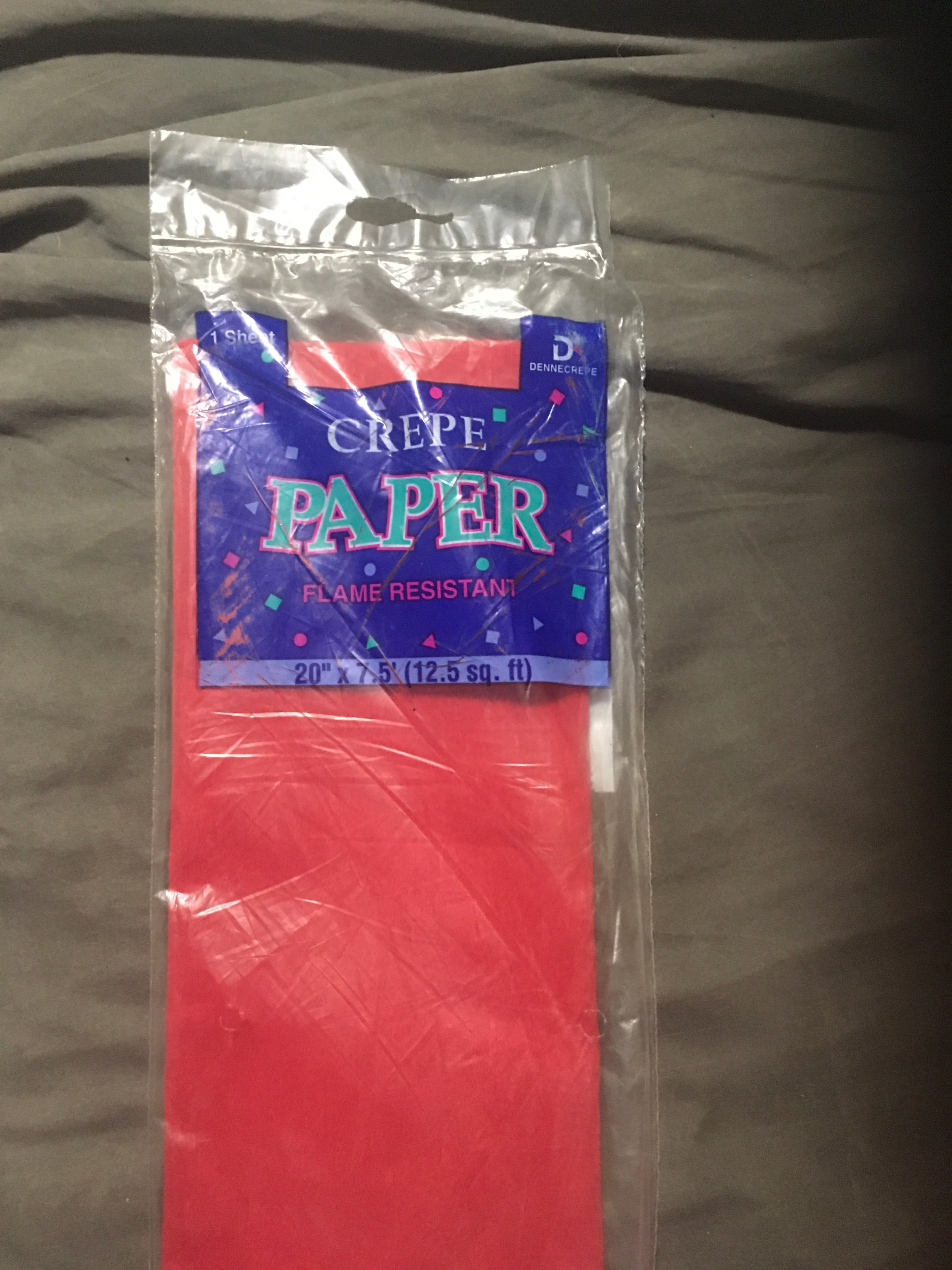 Dennison Crepe Paper, Flame Resistant - photo 2