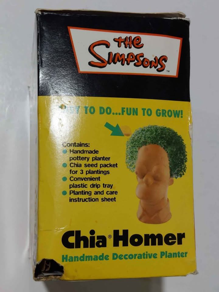 The Simpsons Chia Homer Handmade Decorative Planter - photo 3
