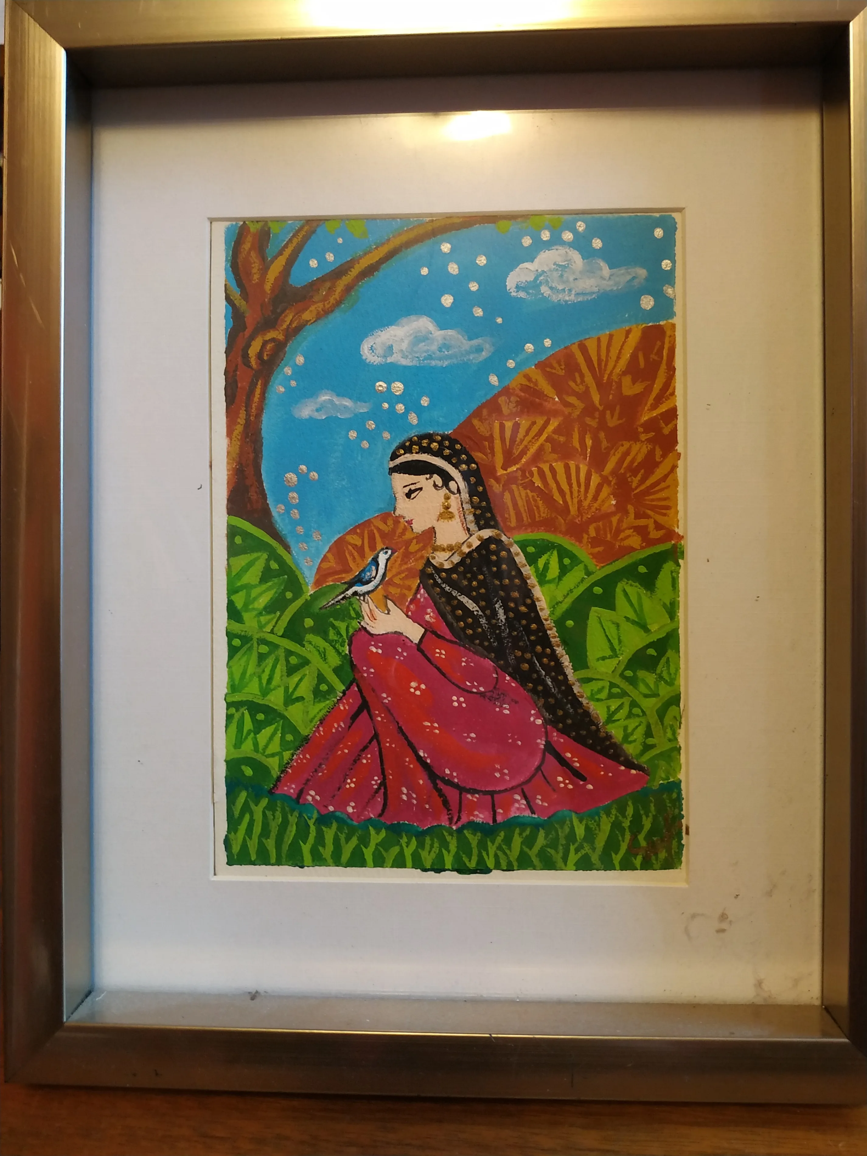 $5 off Moghal Miniature 1 Original Painting (4.5x7.5 inches) image indicator(2)