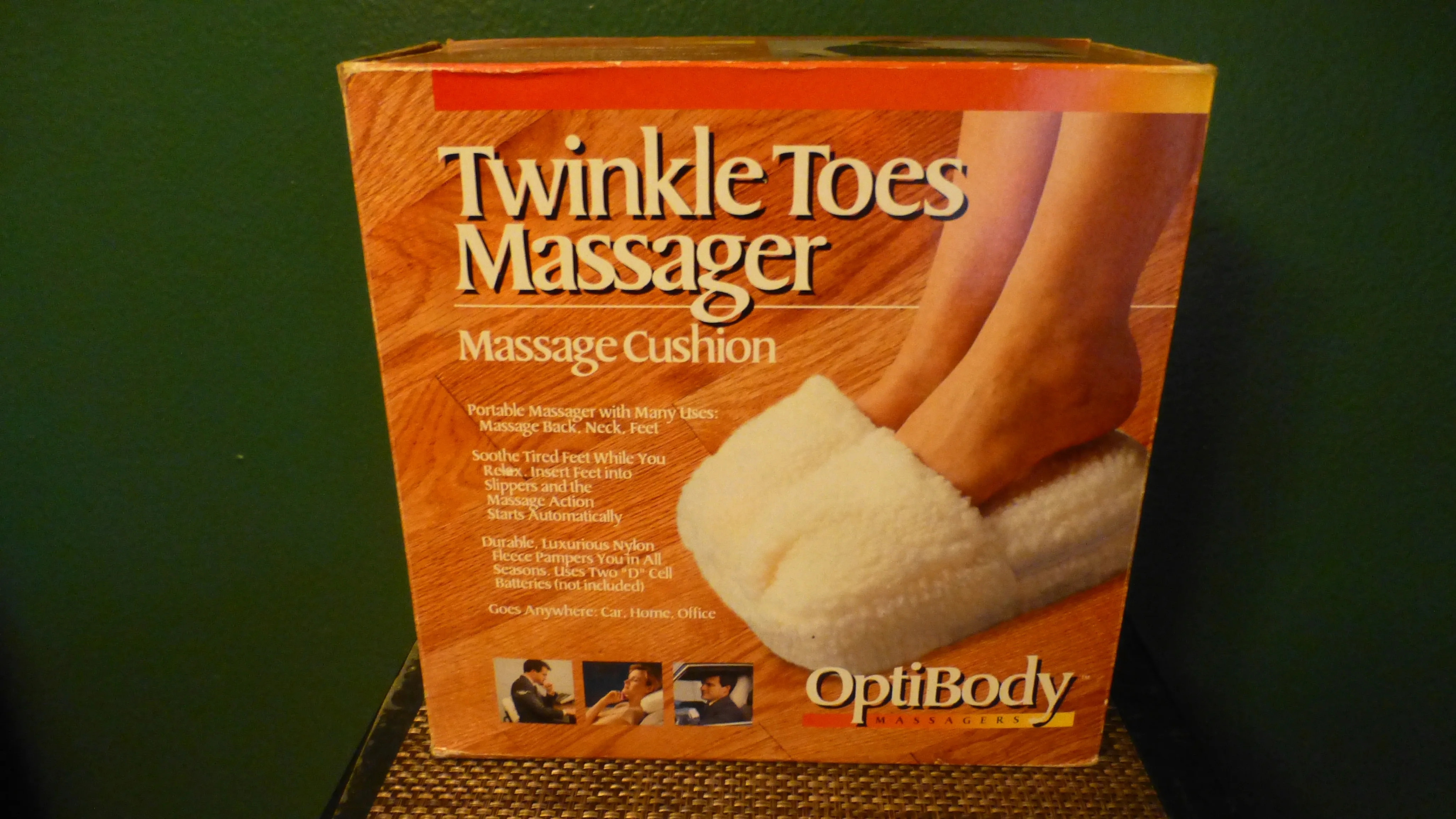 Twinkle Toes Portable Massage Cushion