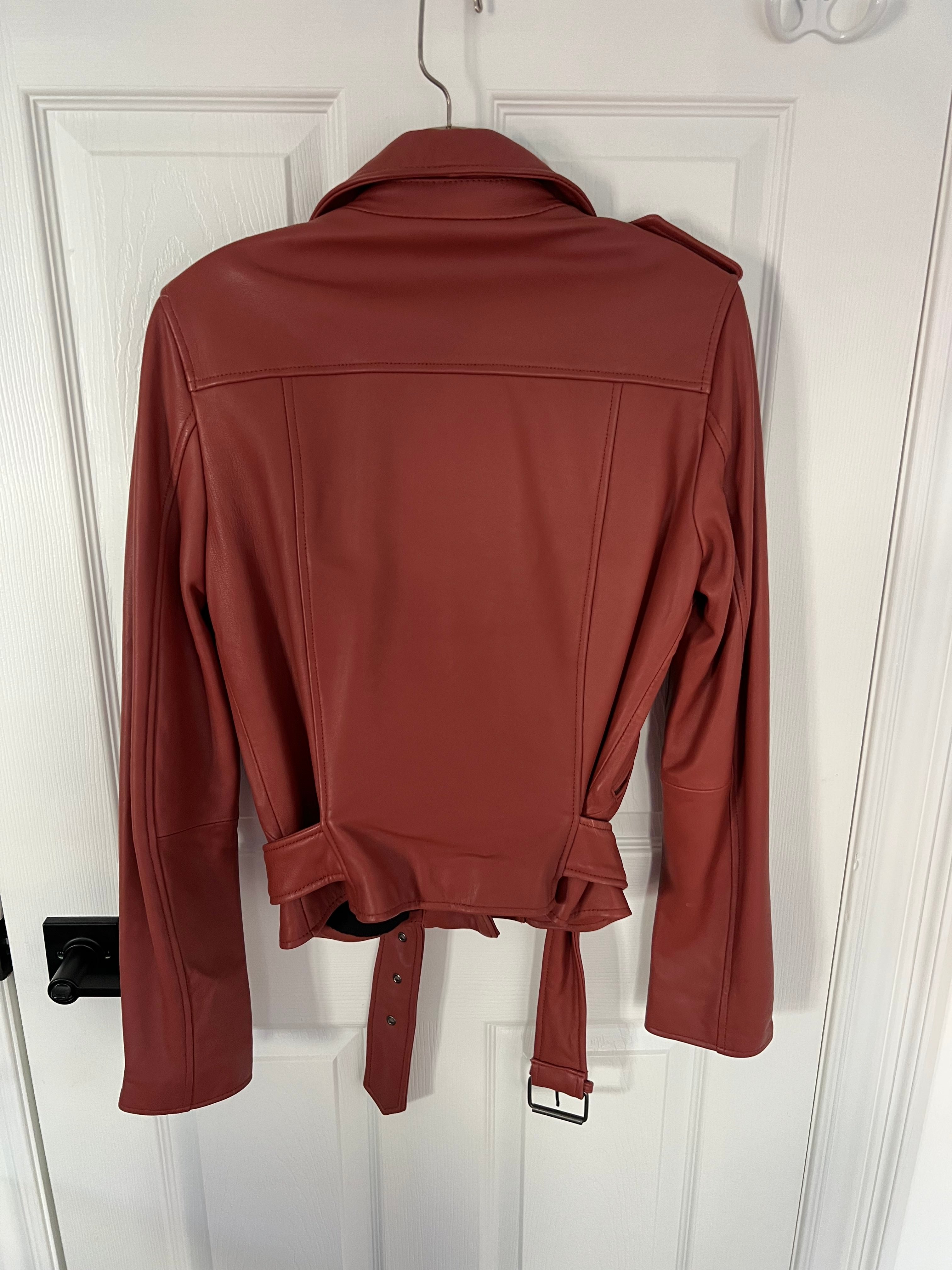 Bagatelle NYC Dusty Rose Genuine Leather Jacket - size Small - photo 3