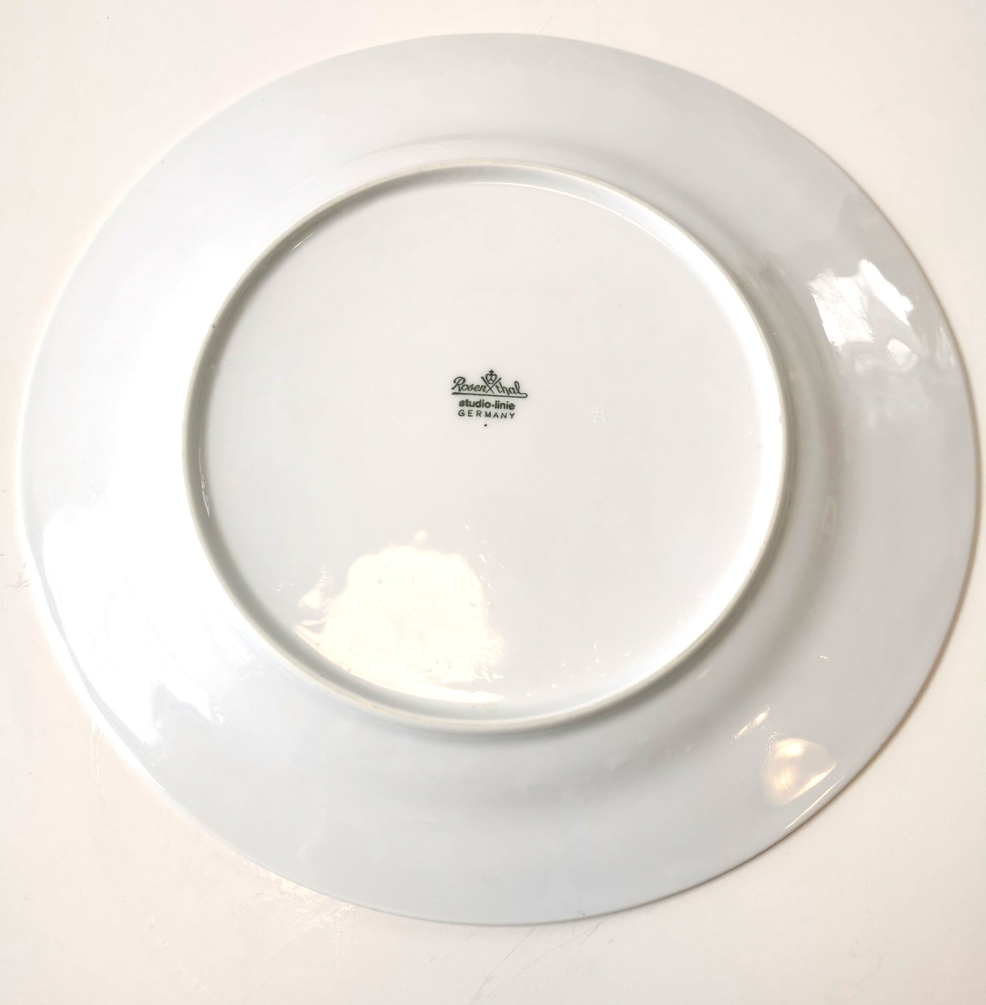60s Rosenthal Asimmetria Plates Tapio Wirkkala Blue White - photo 3