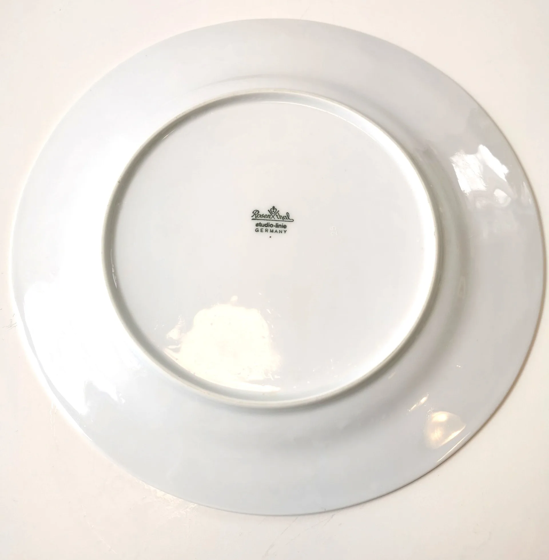 60s Rosenthal Asimmetria Plates Tapio Wirkkala Blue White image indicator(3)