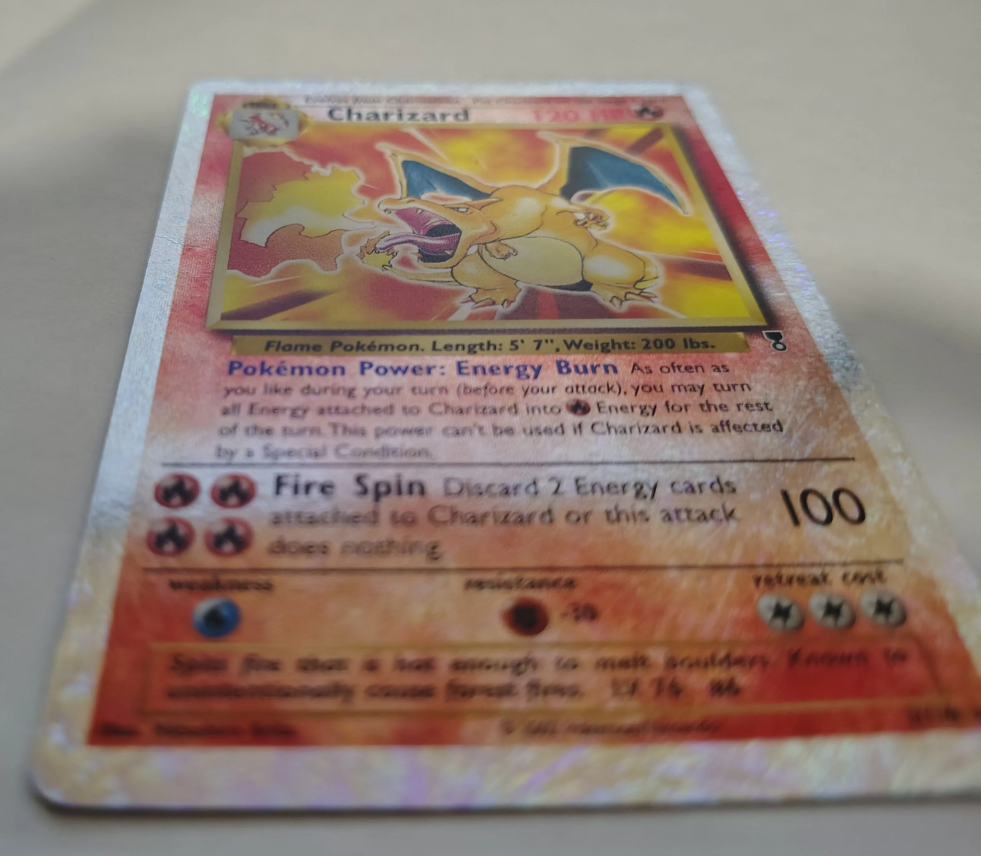 Charizard Reverse Holo Pokemon Card Legendary Collection image indicator(2)
