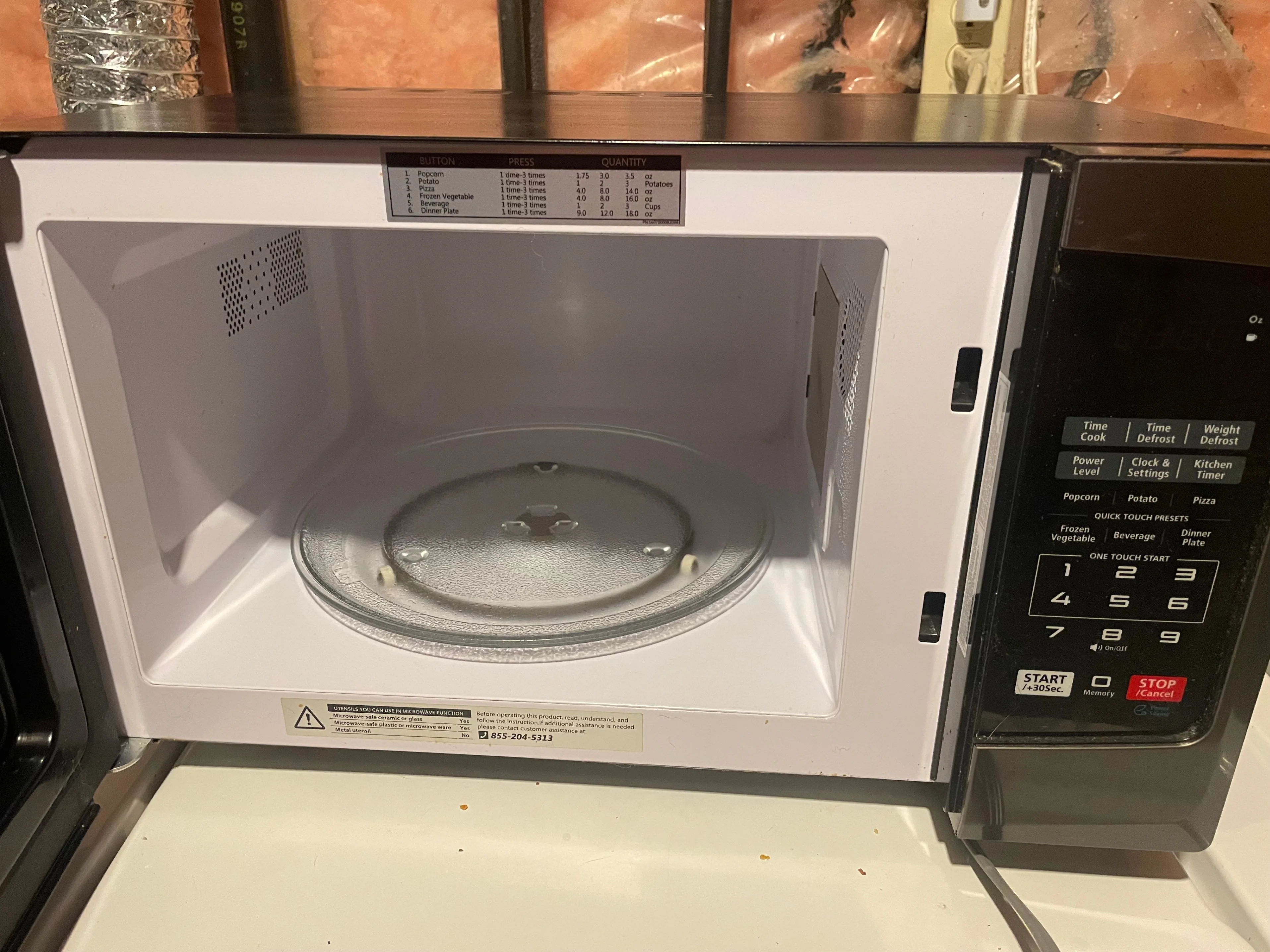 Microwave Oven, 0.9 Cu Ft/900W image indicator(2)