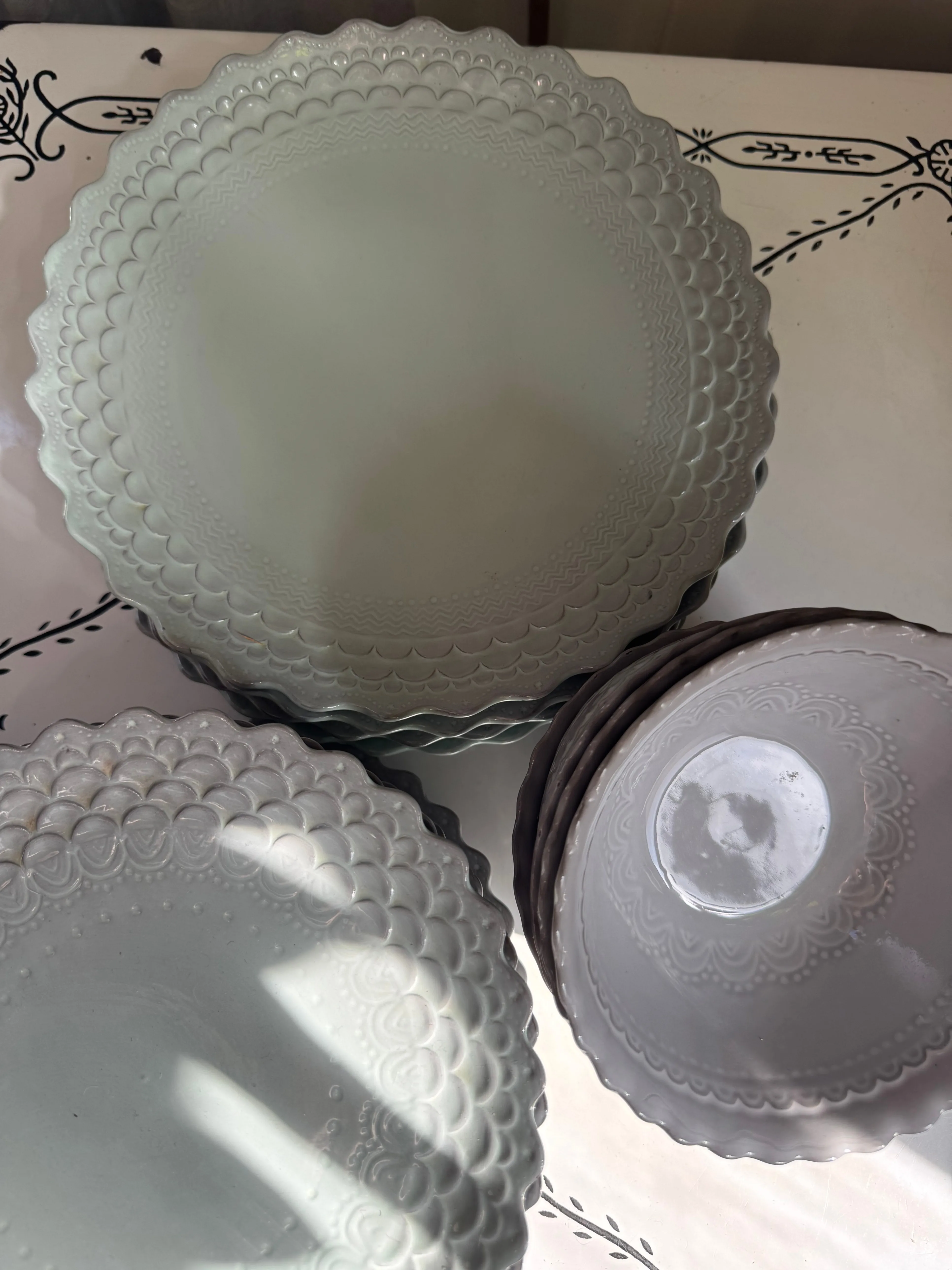 Set of Coordinating Dishes from Anthropologie, Bowls, Plates image indicator(4)