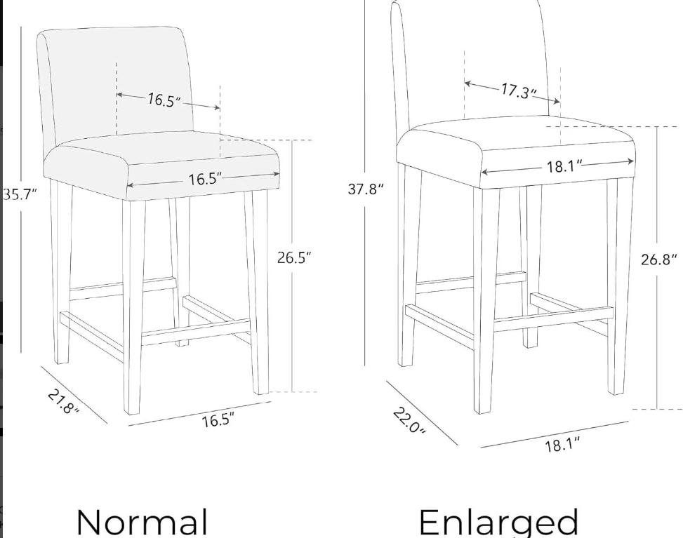 BRAND NEW In Box CHITA Bar Stool Set of 2 - photo 4