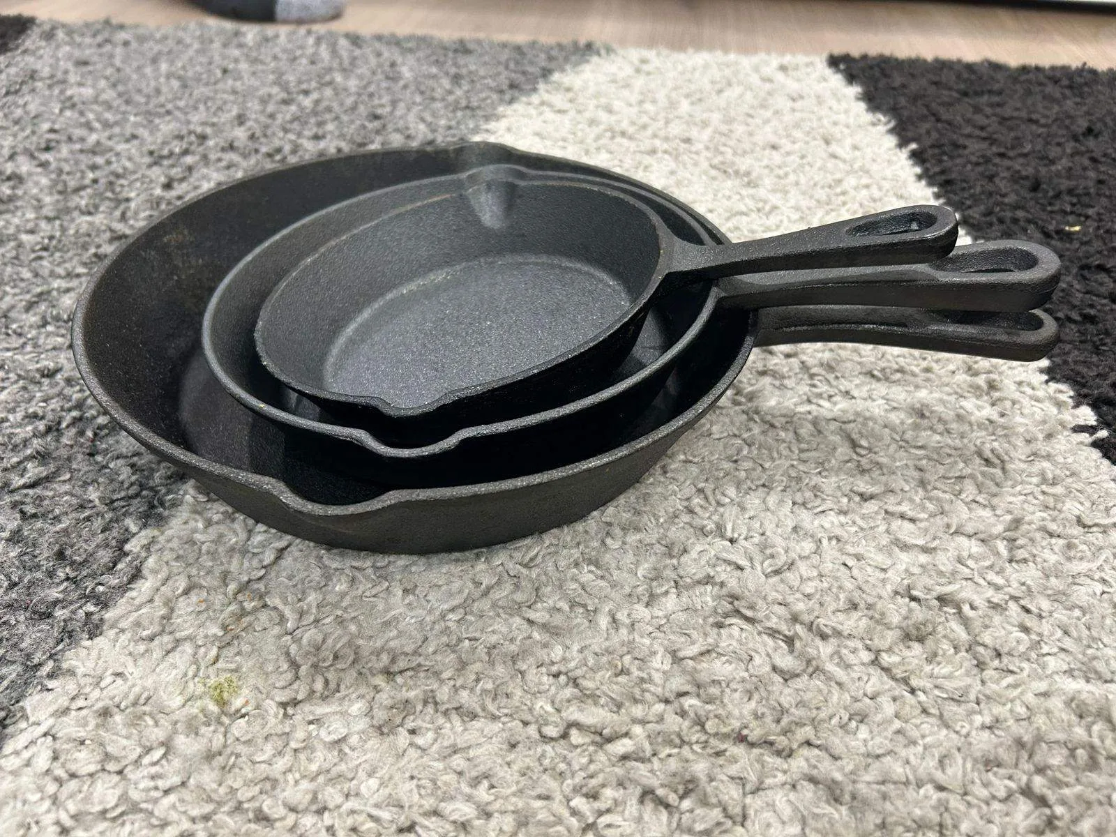 Cast Iron Pan set of 3
