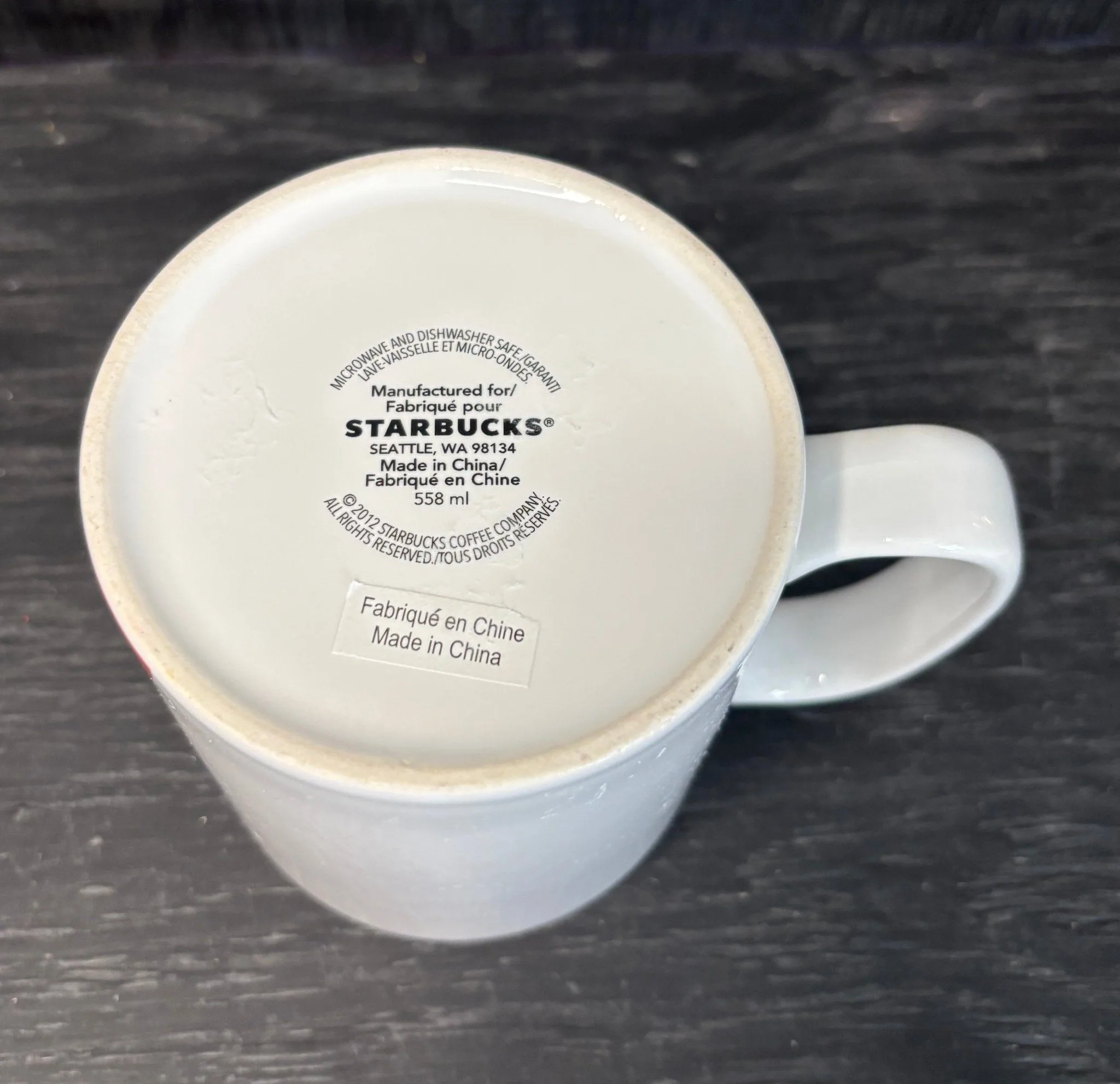 Starbucks Christmas Ornament Holiday Coffee Mug image indicator(4)