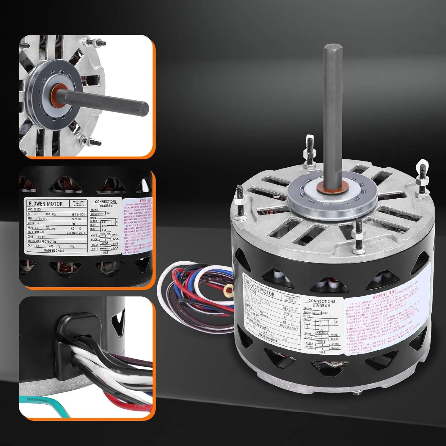 DL1036 Direct Drive Blower Motor image indicator(2)