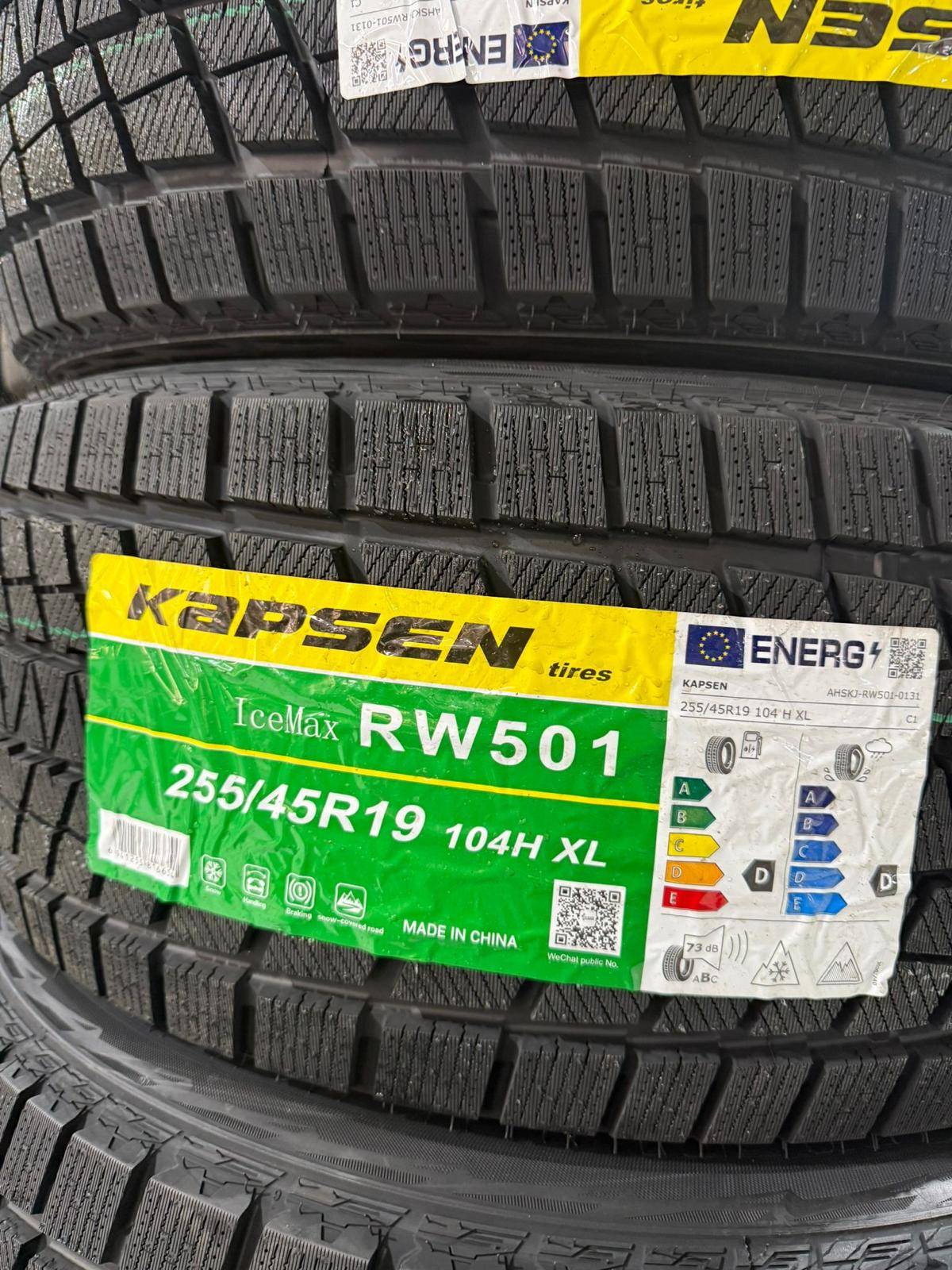 NEW 19”IKON rims(5x114)+255/45/R19 snows- TESLA Model Y - photo 2