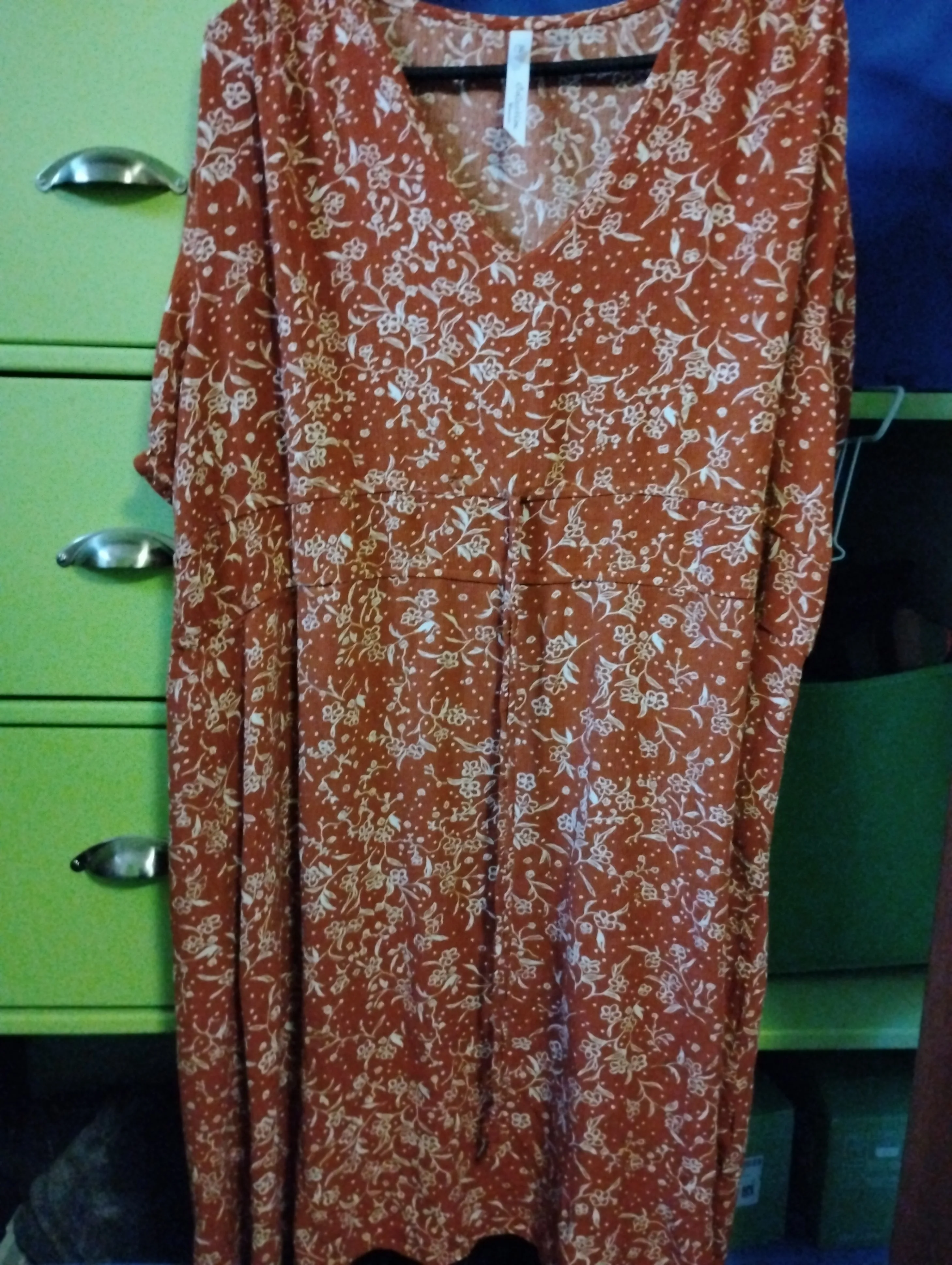 NY Collection Women’s Short-Sleeve Blouse — 2X (Good Condition) thumbnail