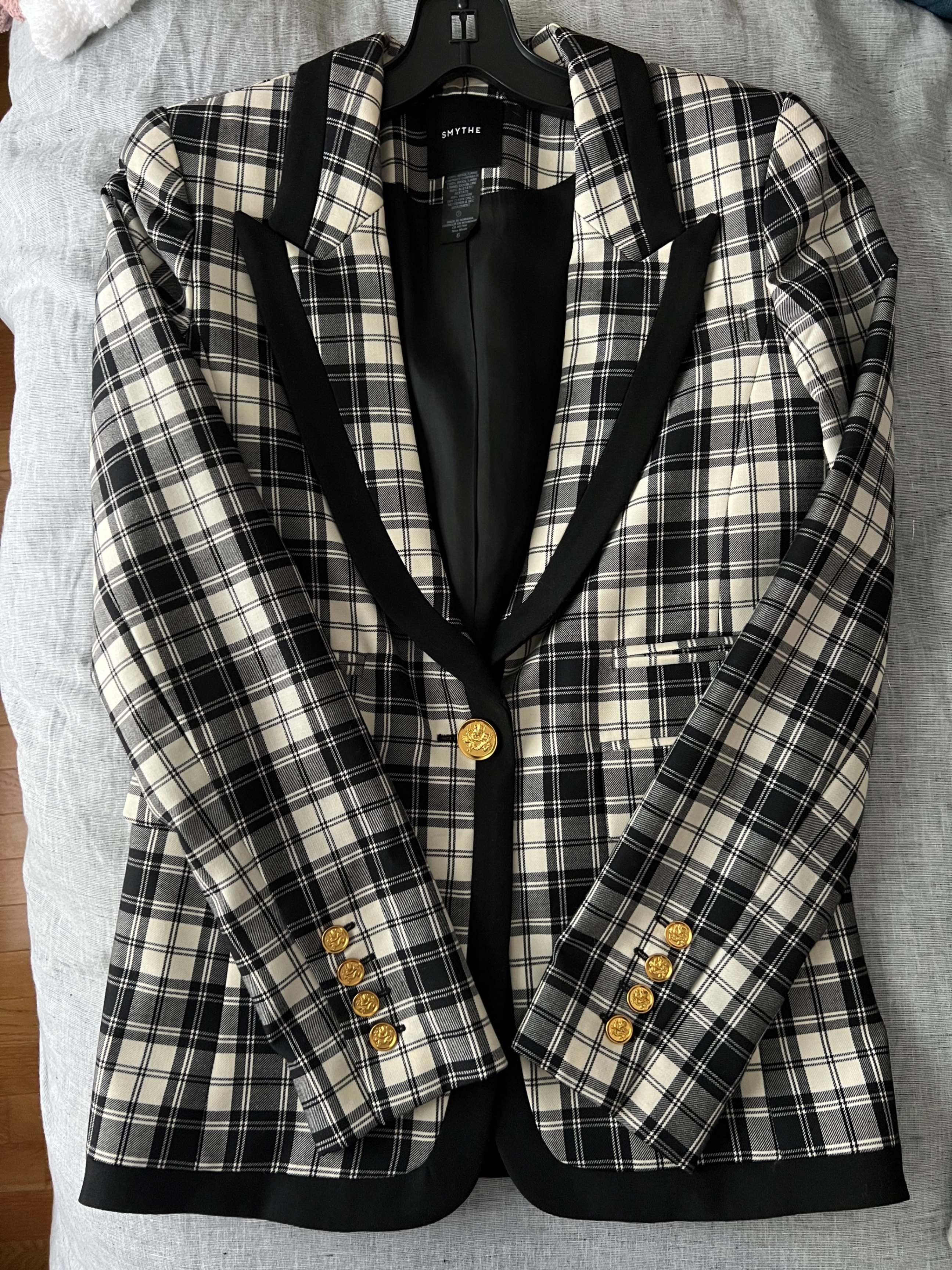 Smythe Plaid Blazer - photo 3