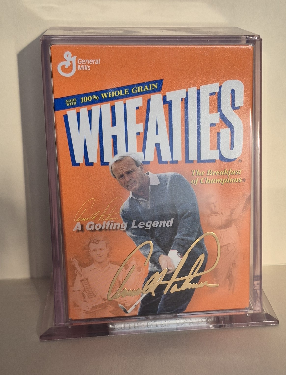 Wheaties Cereal Box- Arnold Palmer