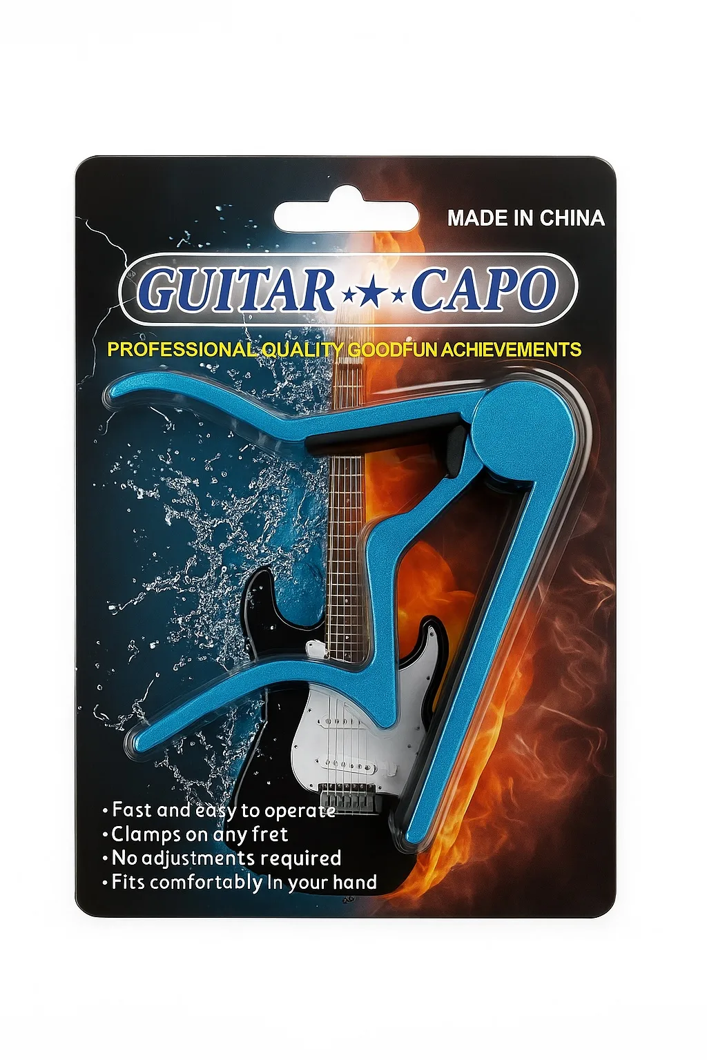 High-Quality Guitar Capo – Fast & Easy Clamp image indicator(2)