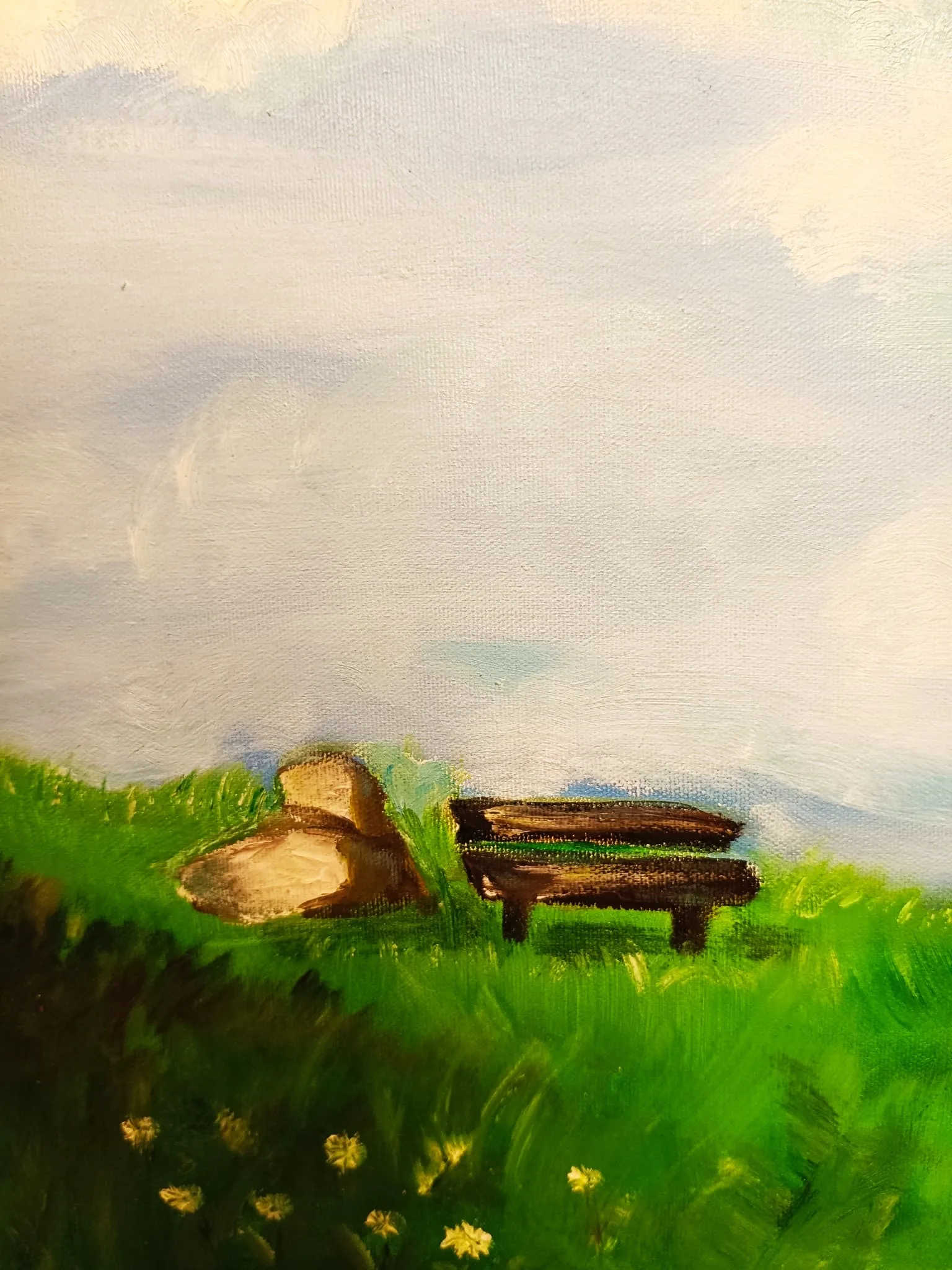 $20 off Summer Tree Original Painting/Art (30x36 Inches) image indicator(3)