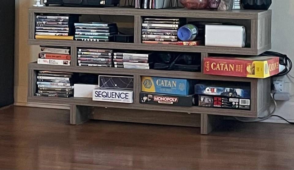 Modern 48" TV Stand – Dark Taupe/Gray - photo 4