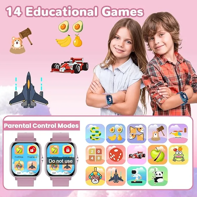 Smart Watch for Kids with 19 Sports Modes(Brand New in Box) image indicator(2)