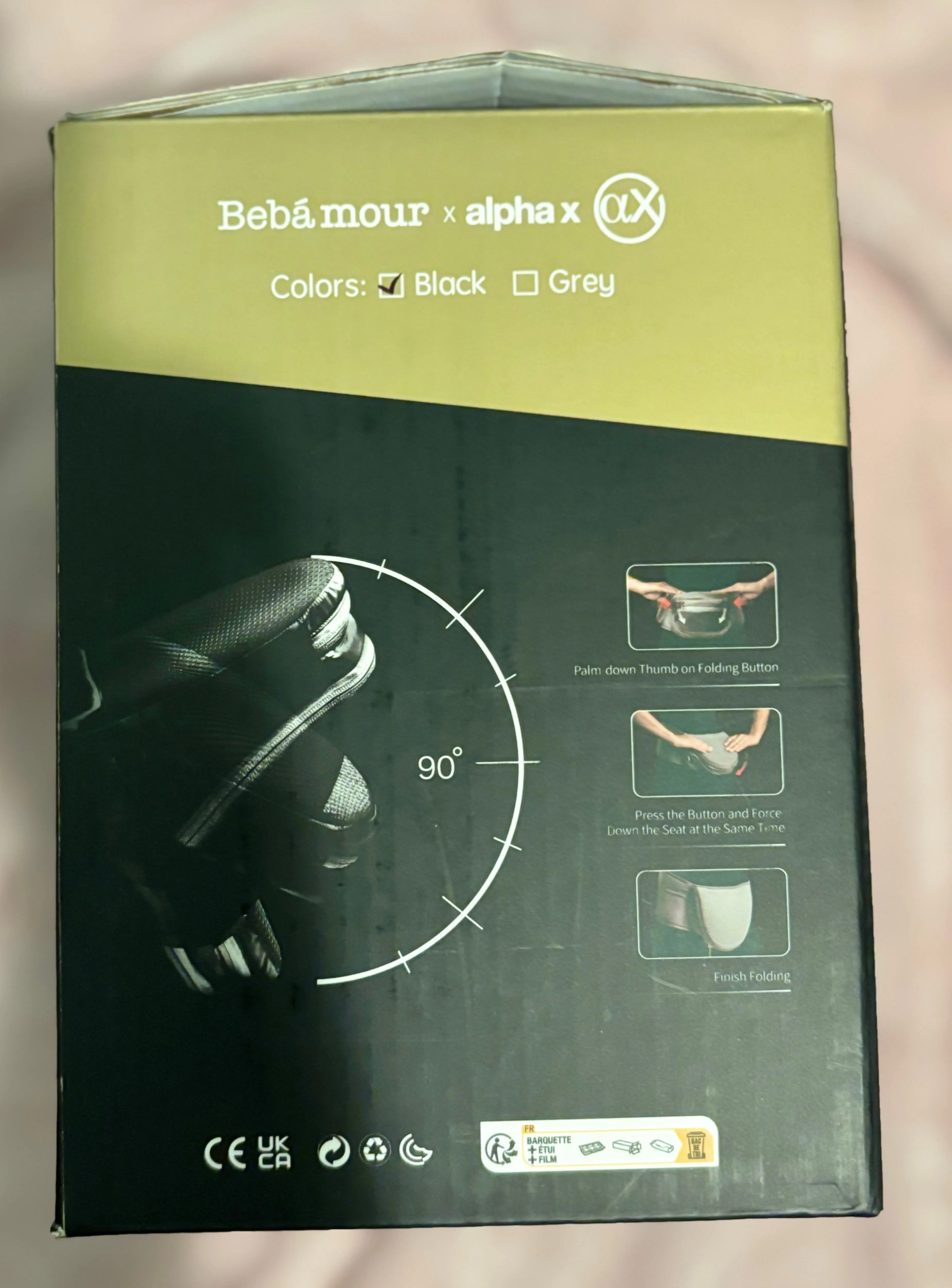 Bebamour: Foldable Baby Hip Seat Carrier (0-36 Months) — NWT image indicator(5)