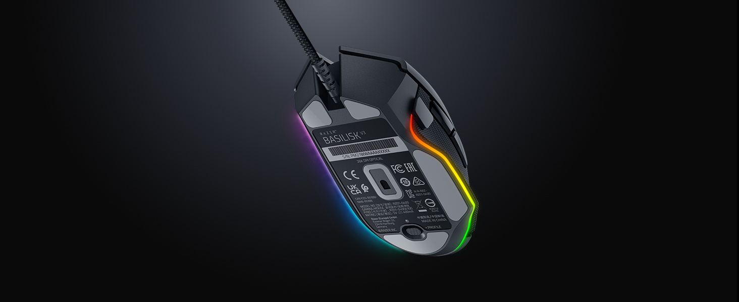 Razer Basilisk v3 series Gaming Mouse – like new, matte black - photo 3