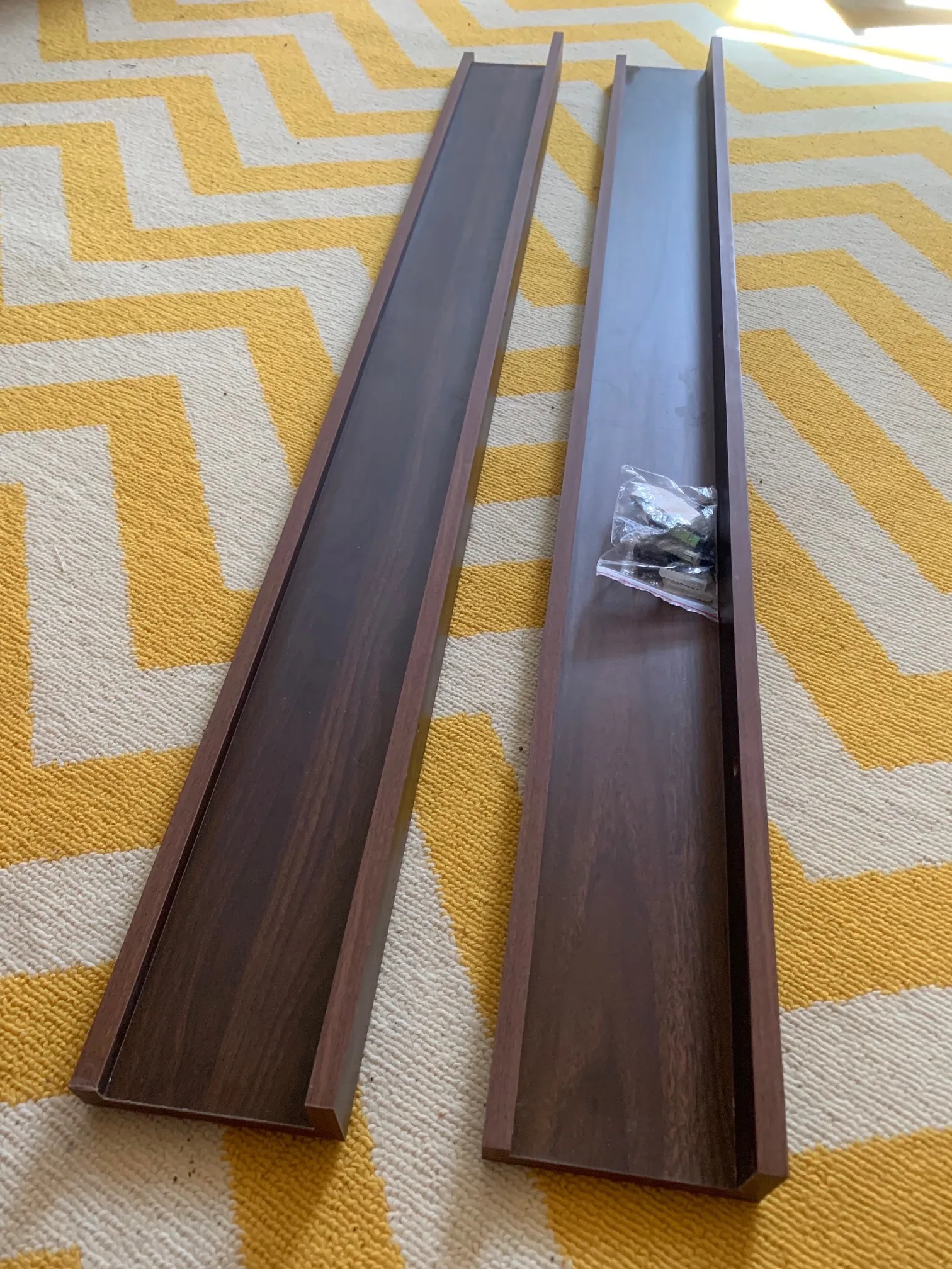 TWO Floating Shelves (96")