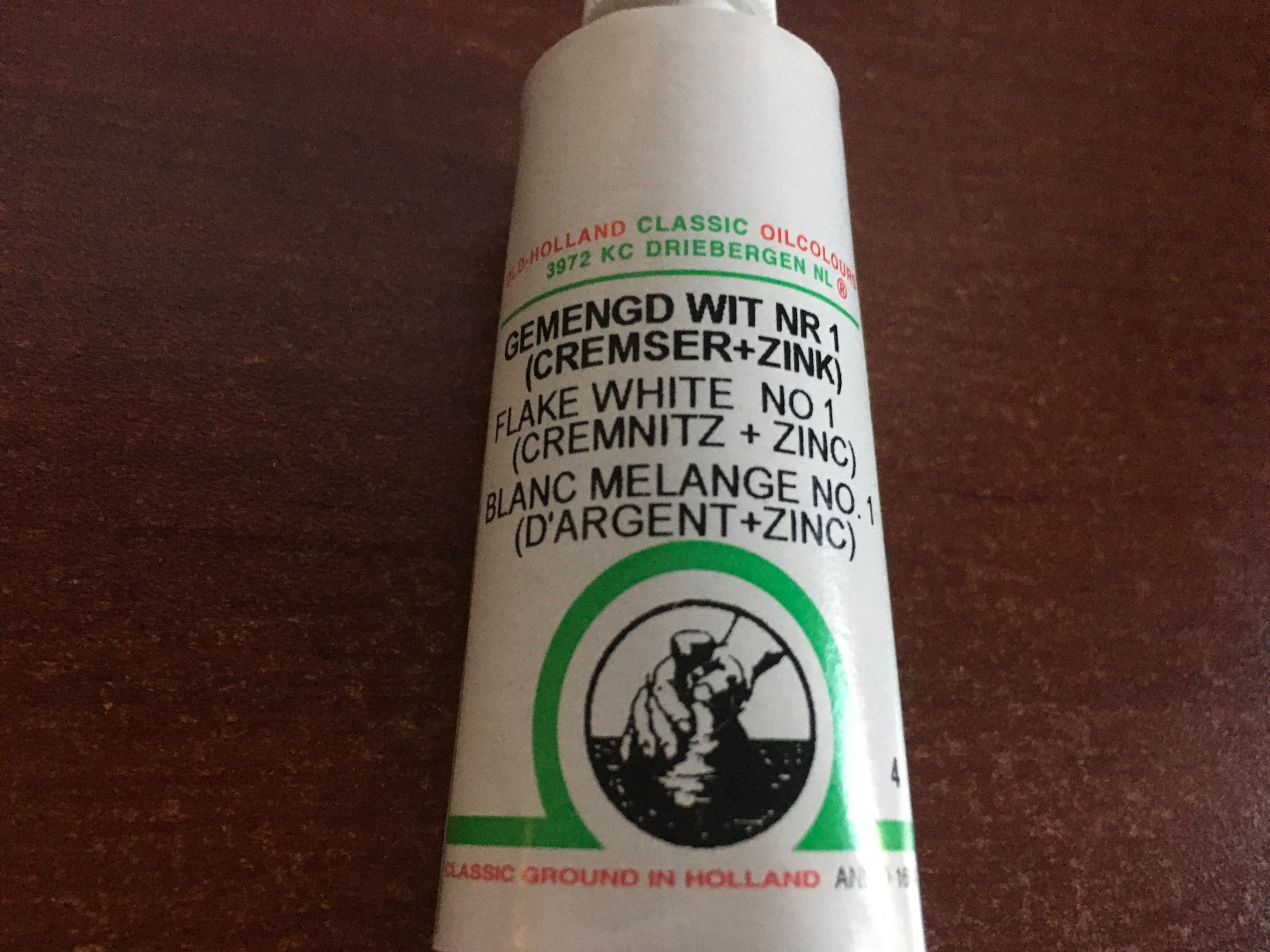 Old Holland Classic Oil Colour - Flake White No.1 - photo 2