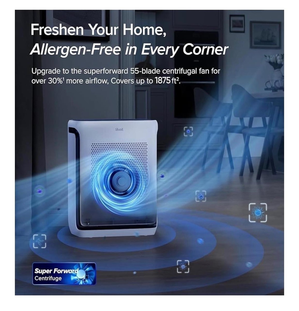 LEVOIT Air Purifiers Large Room - photo 3