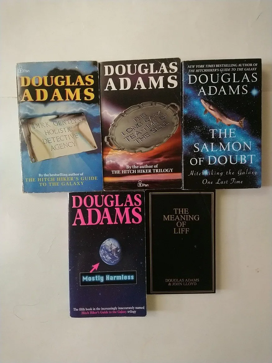 Douglas Adams books!