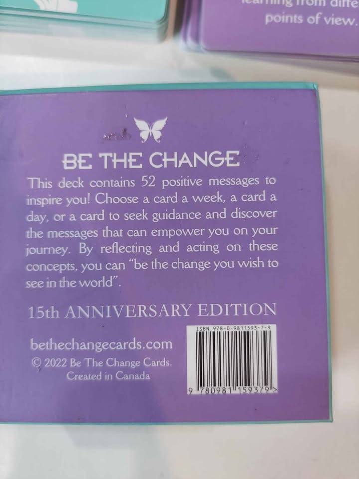 Be The Change Inspiration Cards - photo 2