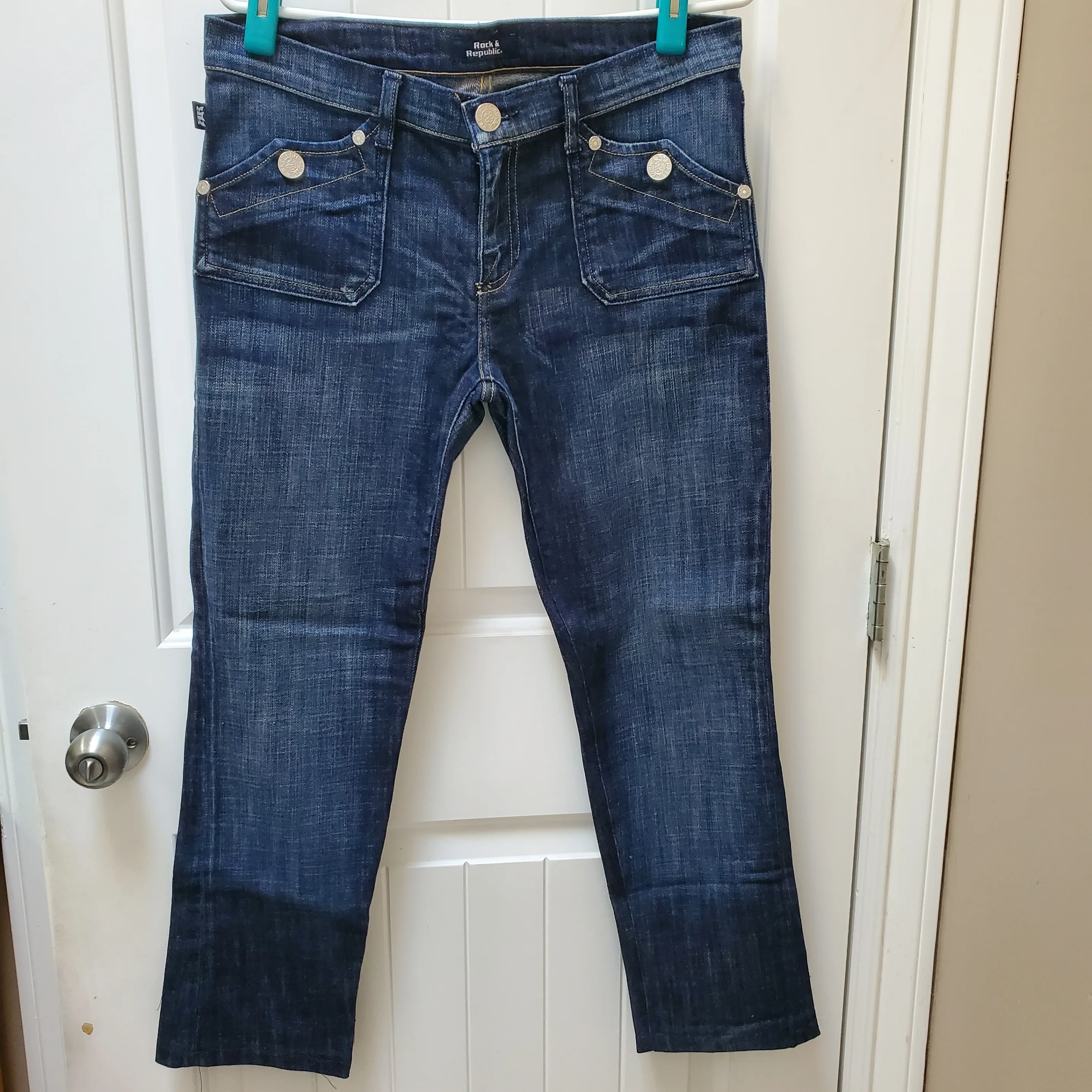 True Religion straight leg denim jeans